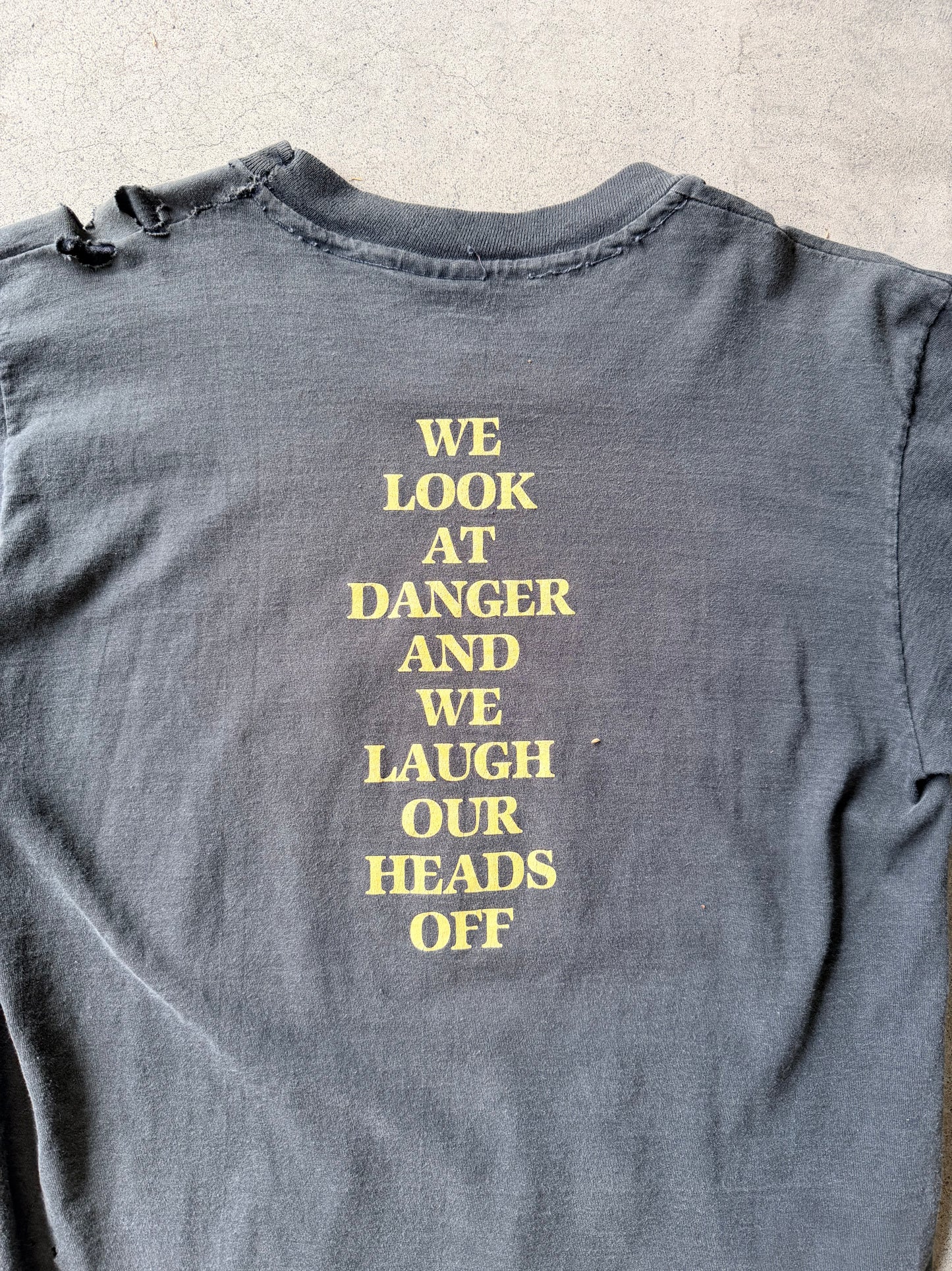 90s Morrissey “We Look At Danger And We Laugh Our Heads Off” T-shirt