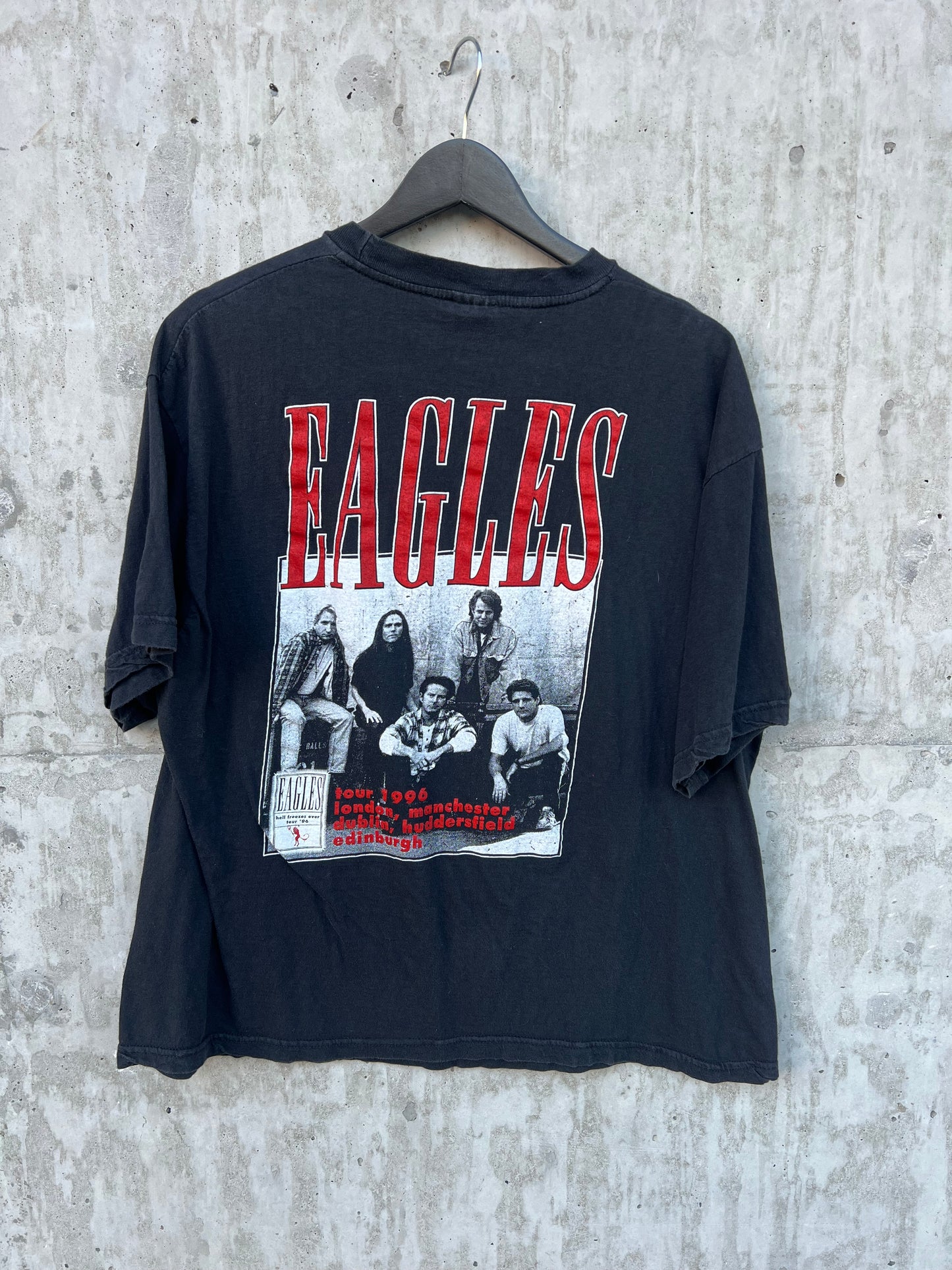1996 The Eagles “Hell Freezes Over Tour” Euro Bootleg T-shirt