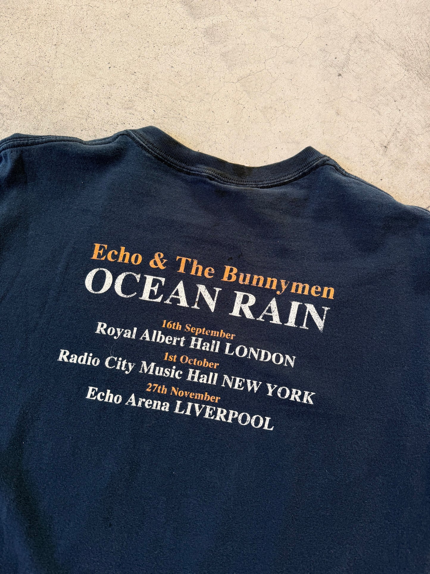 Y2K Echo and the Bunnymen “Ocean Rain” T-shirt