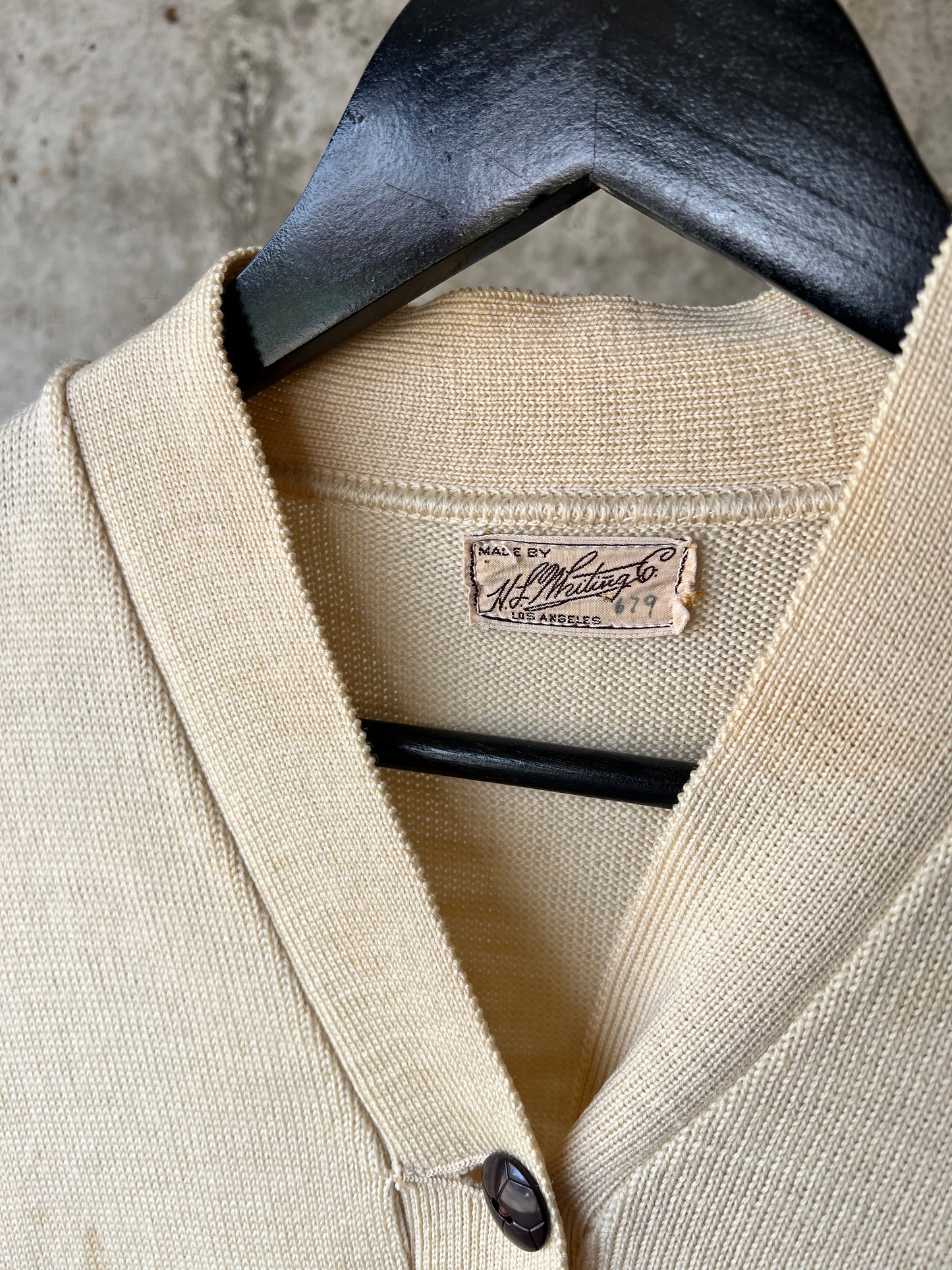 50s H.L. Whiting Co. Cardigan