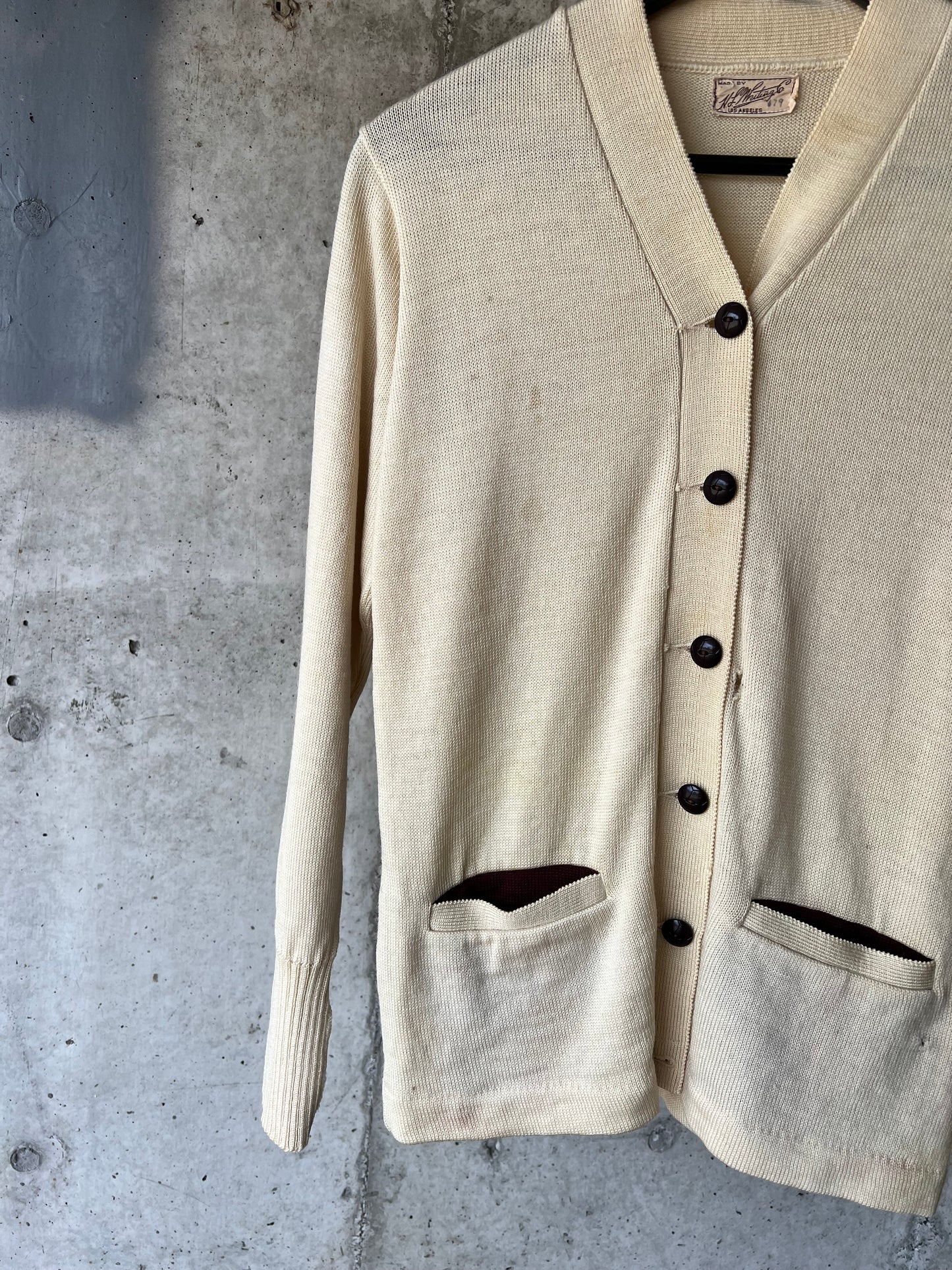 50s H.L. Whiting Co. Cardigan