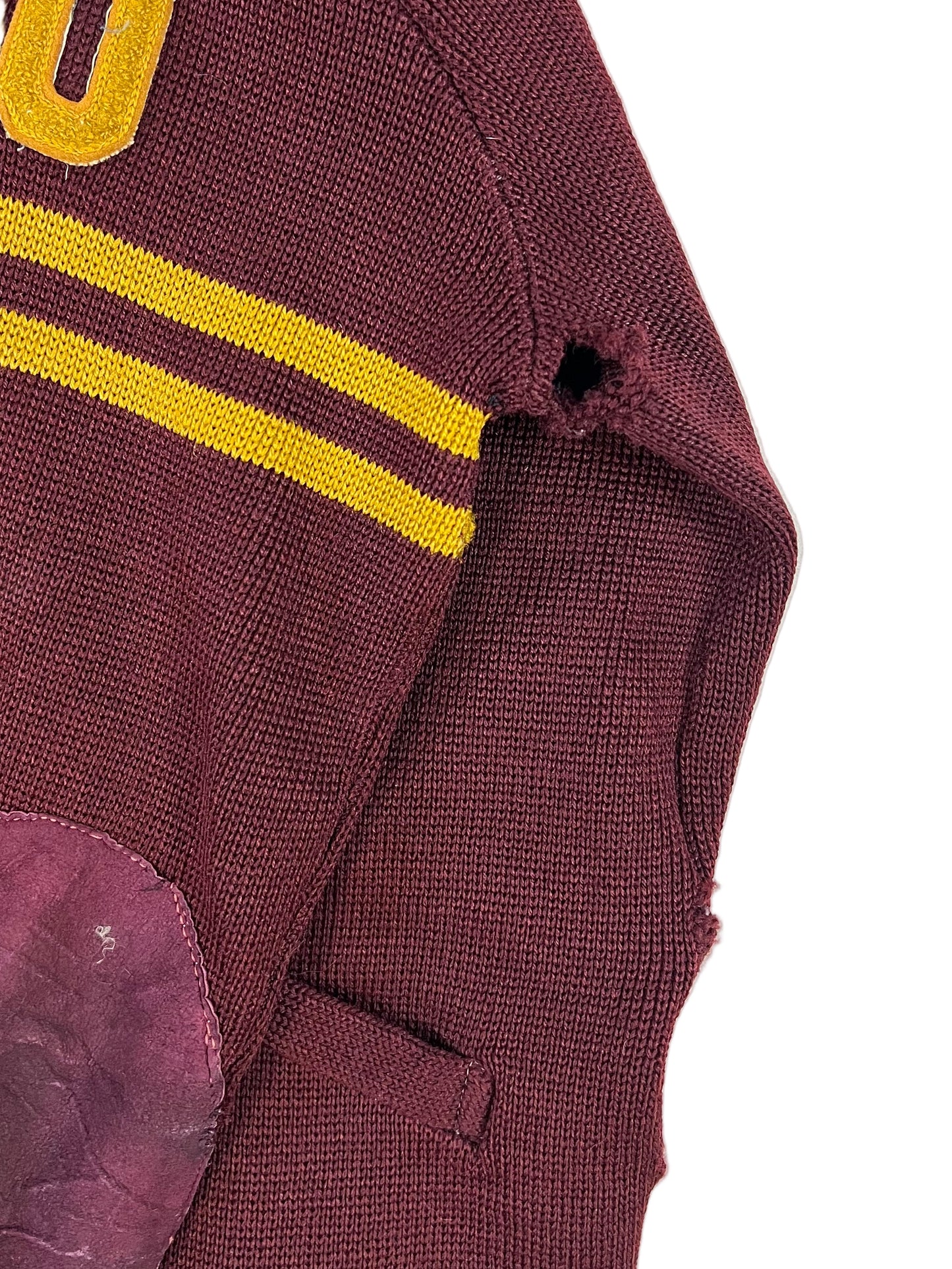 1940 Letterman Cinched Back Cadigan