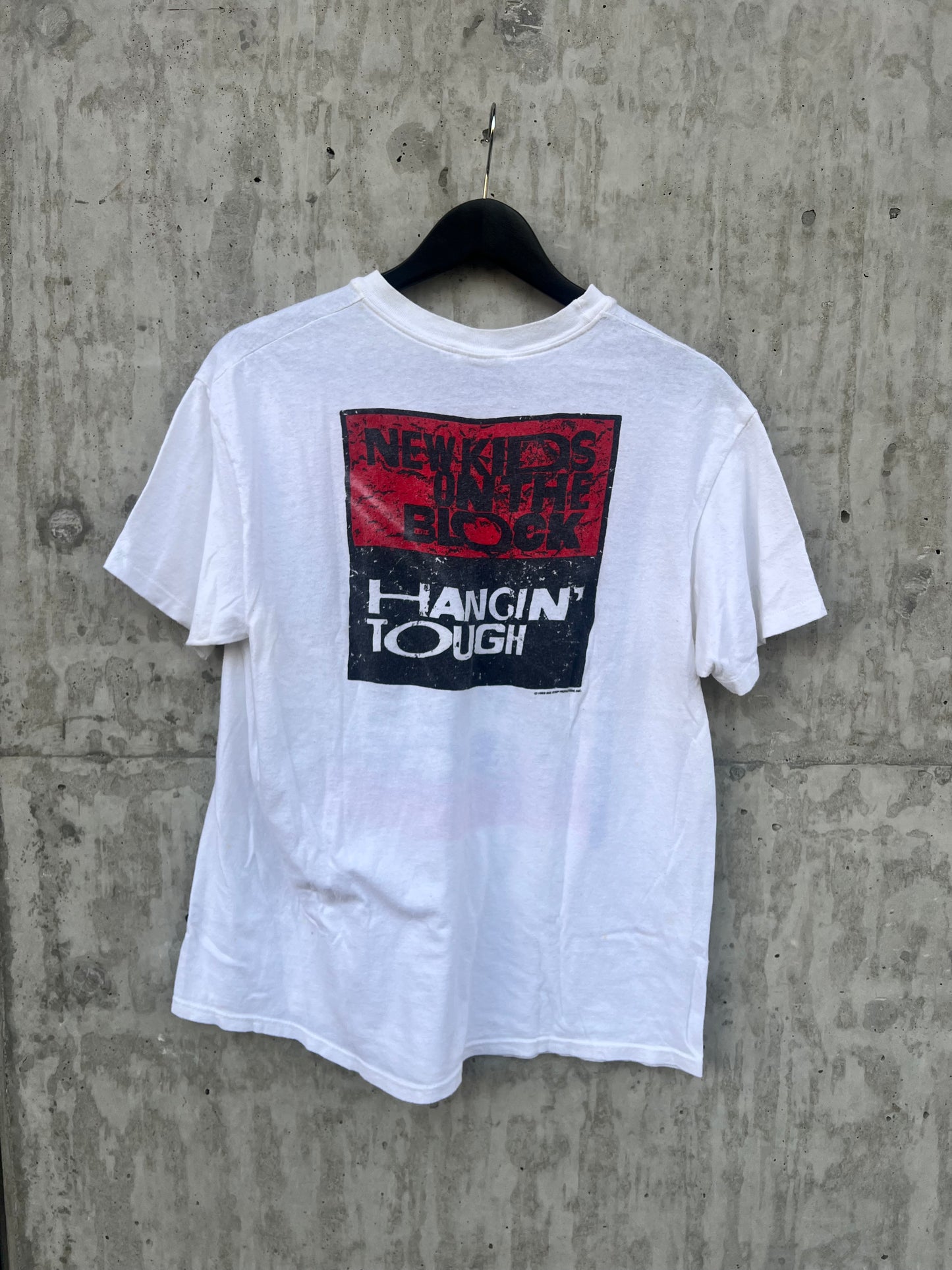 1989 New Kids On The Block “Hangin Tough” T-shirt