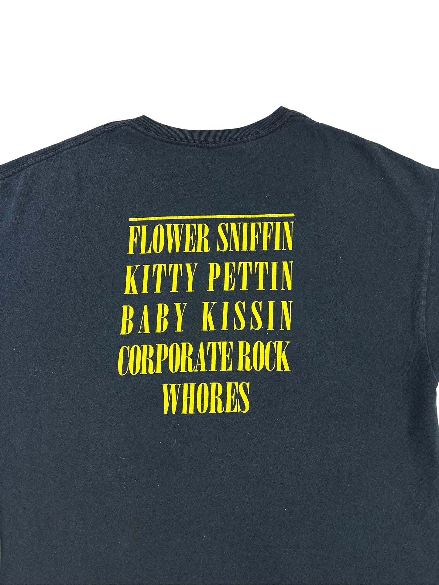 Y2K Nirvana Smiley Face T-shirt