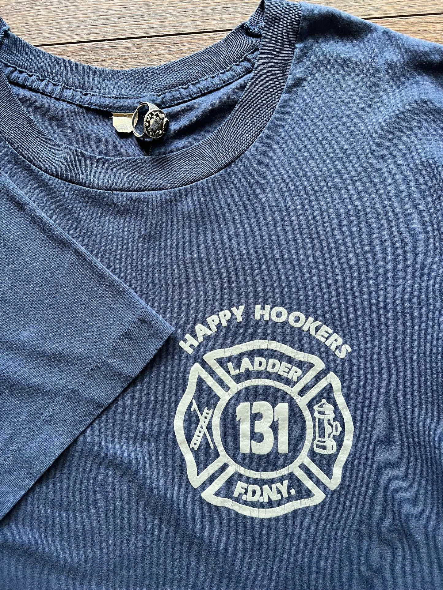 80s “Happy Hookers” Firefighter T-shirt