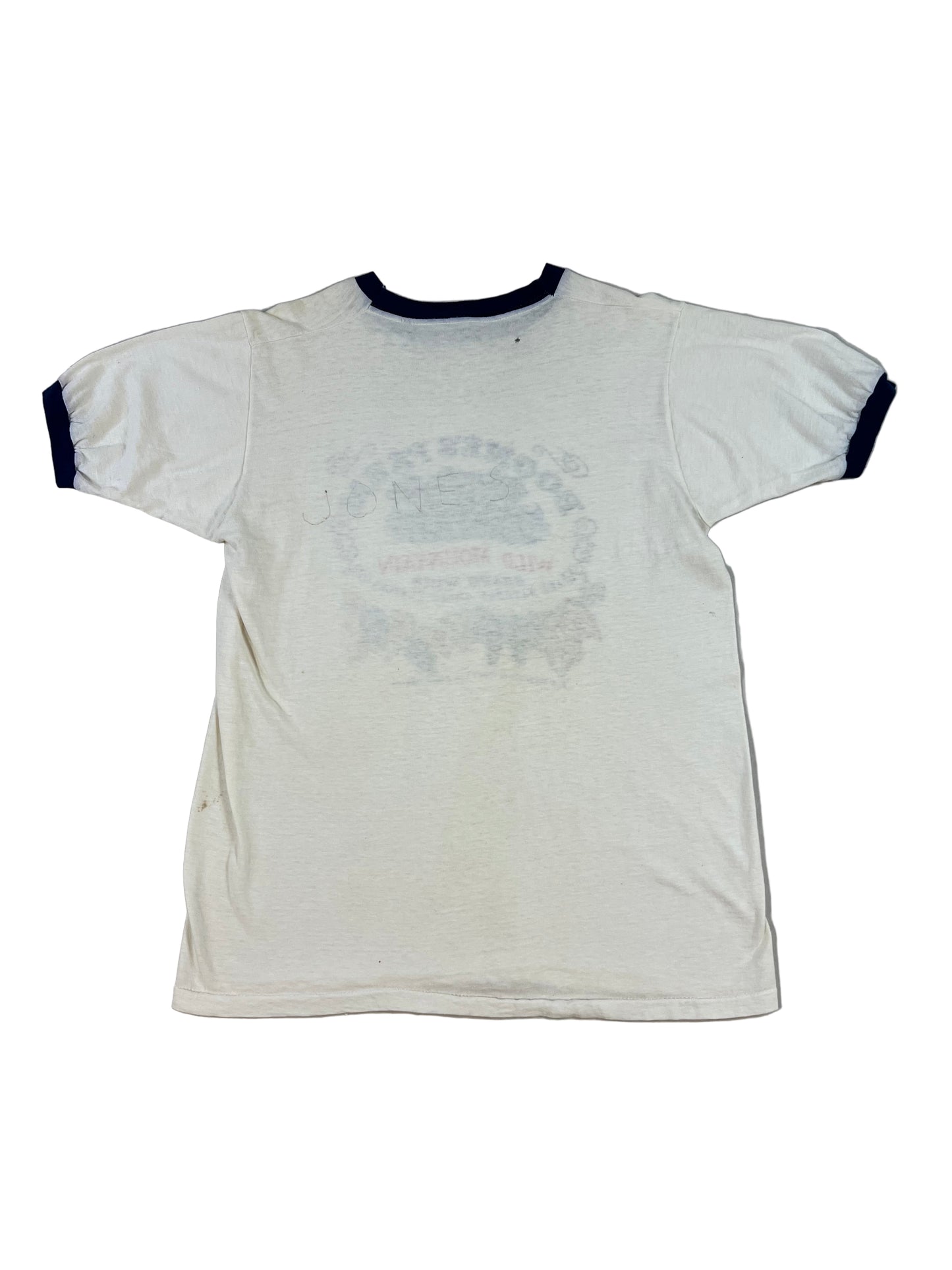 70s Boones Farm Wild Mountain Navy Blue Ringer T-shirt