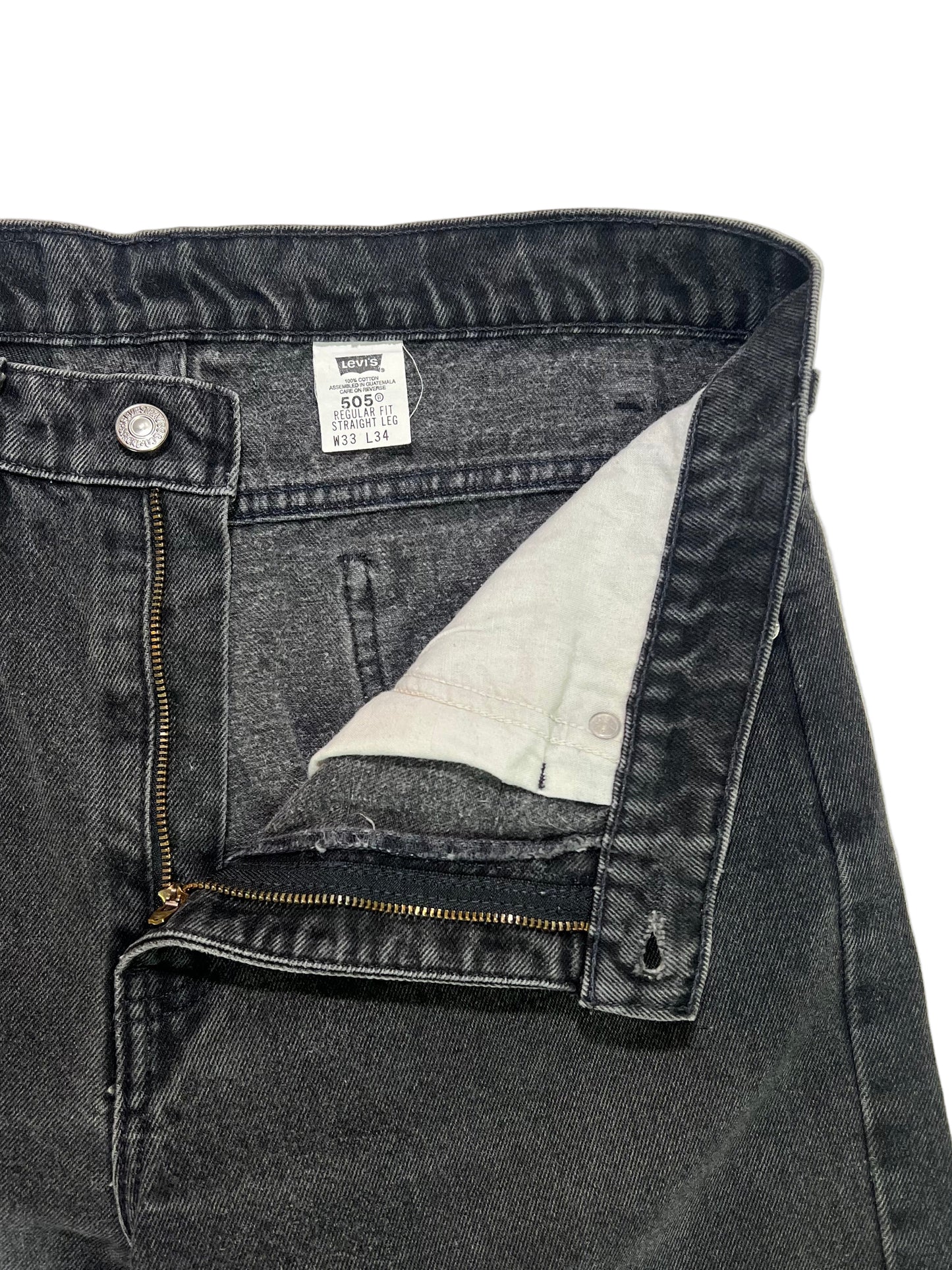 Vintage Black Levi’s 505 Jeans