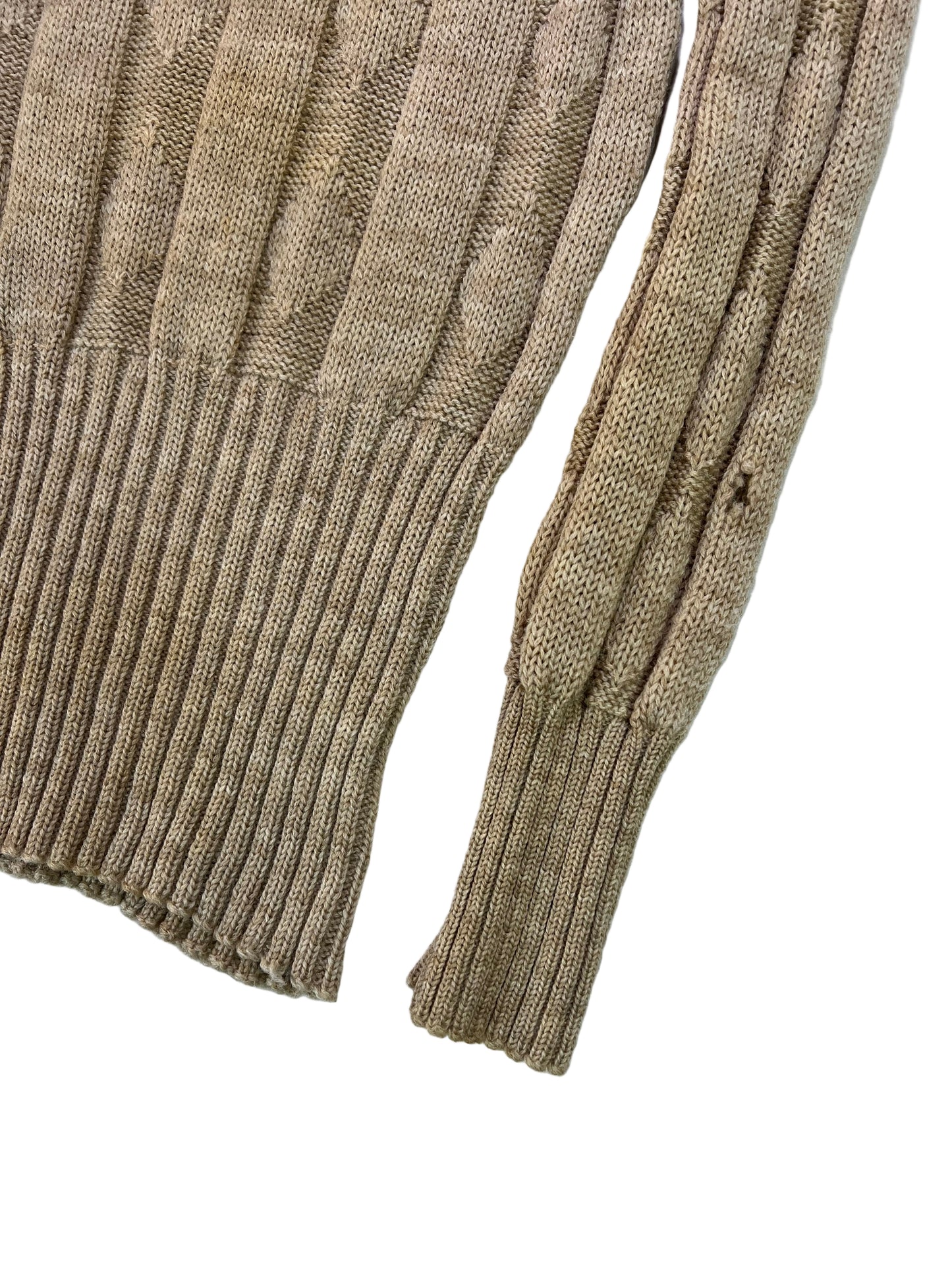 1940’s Sarby Sportswear Oatmeal Golfing Sweater