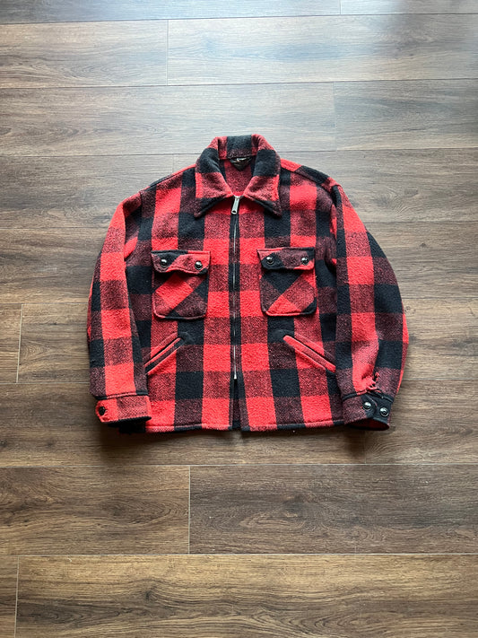 Vintage Sears Talon Zipper Flannel