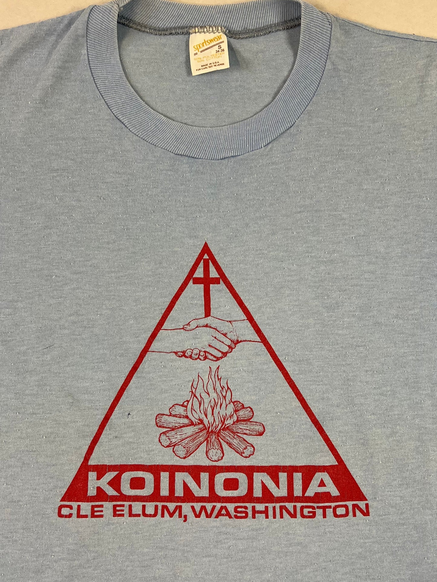Early 80’s Camp “Koinonia” Cle Elum, Washington T-Shirt