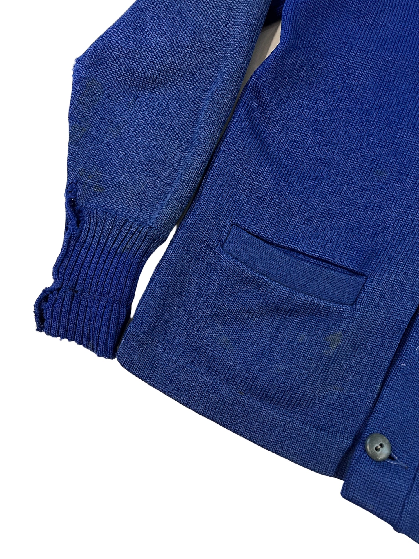 1950s/60s Navy Blue Letterman AHS Choir Cardigan