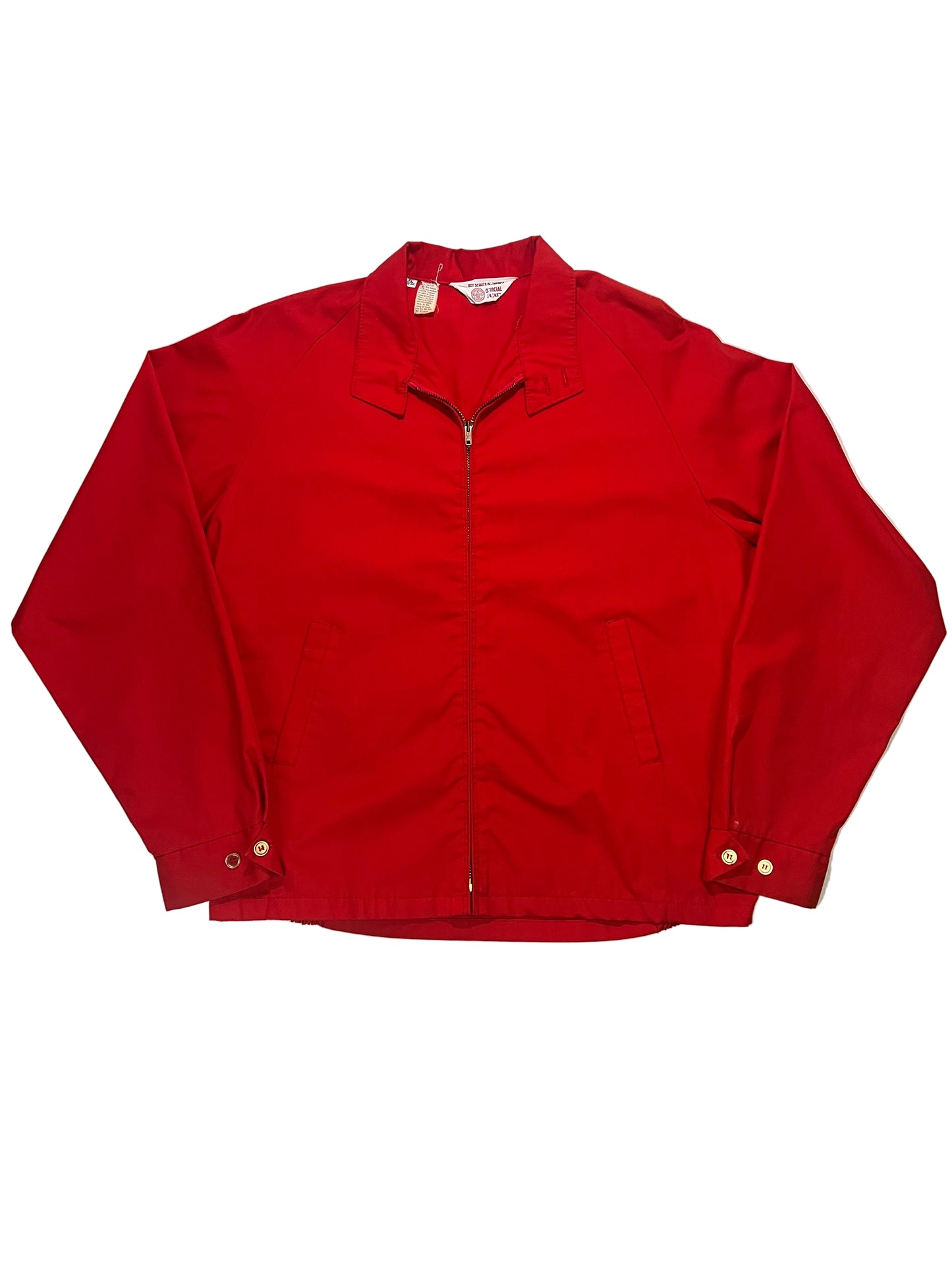 Vintage Red Boy Scouts of America Light Jacket