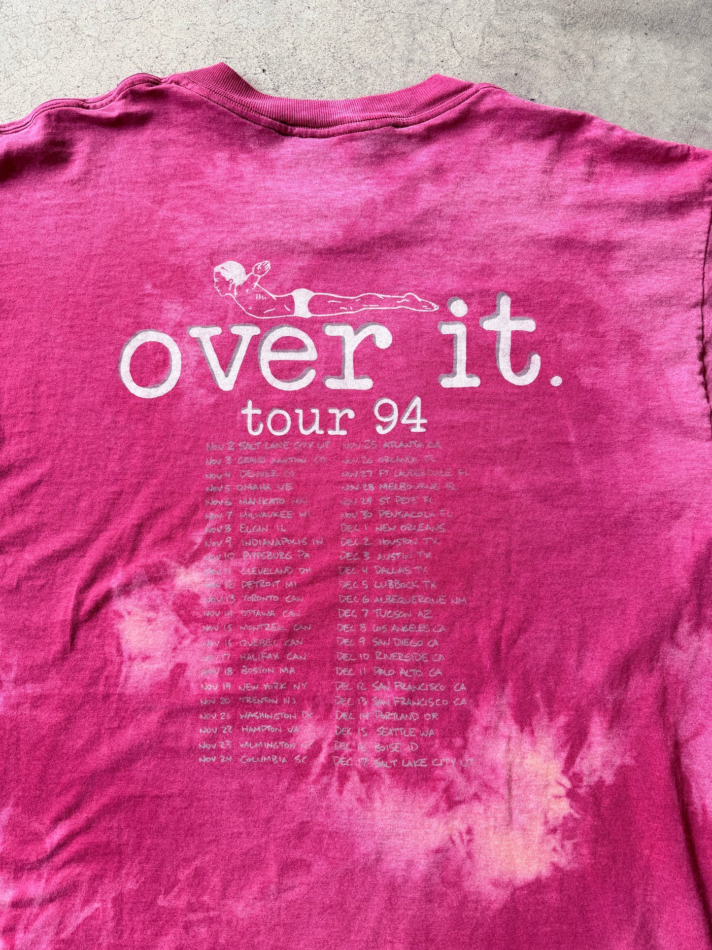 1994 Face To Face “Over It” Tour T-shirt