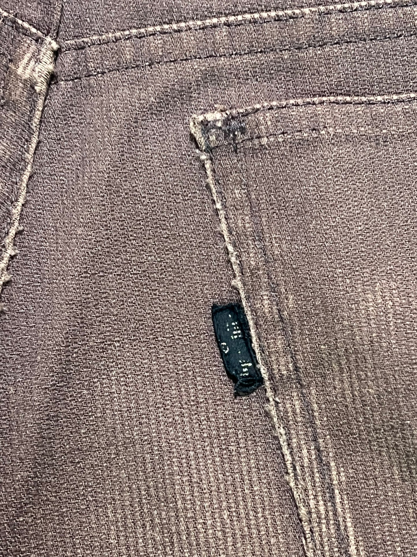 60s/70s Brown Corduroy Big E Levi’s Pants