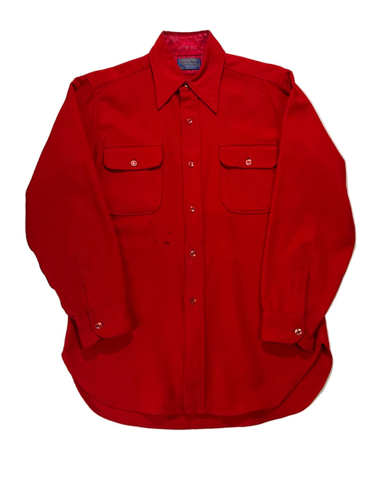 1970’s Pendleton Red Button Up Shirt
