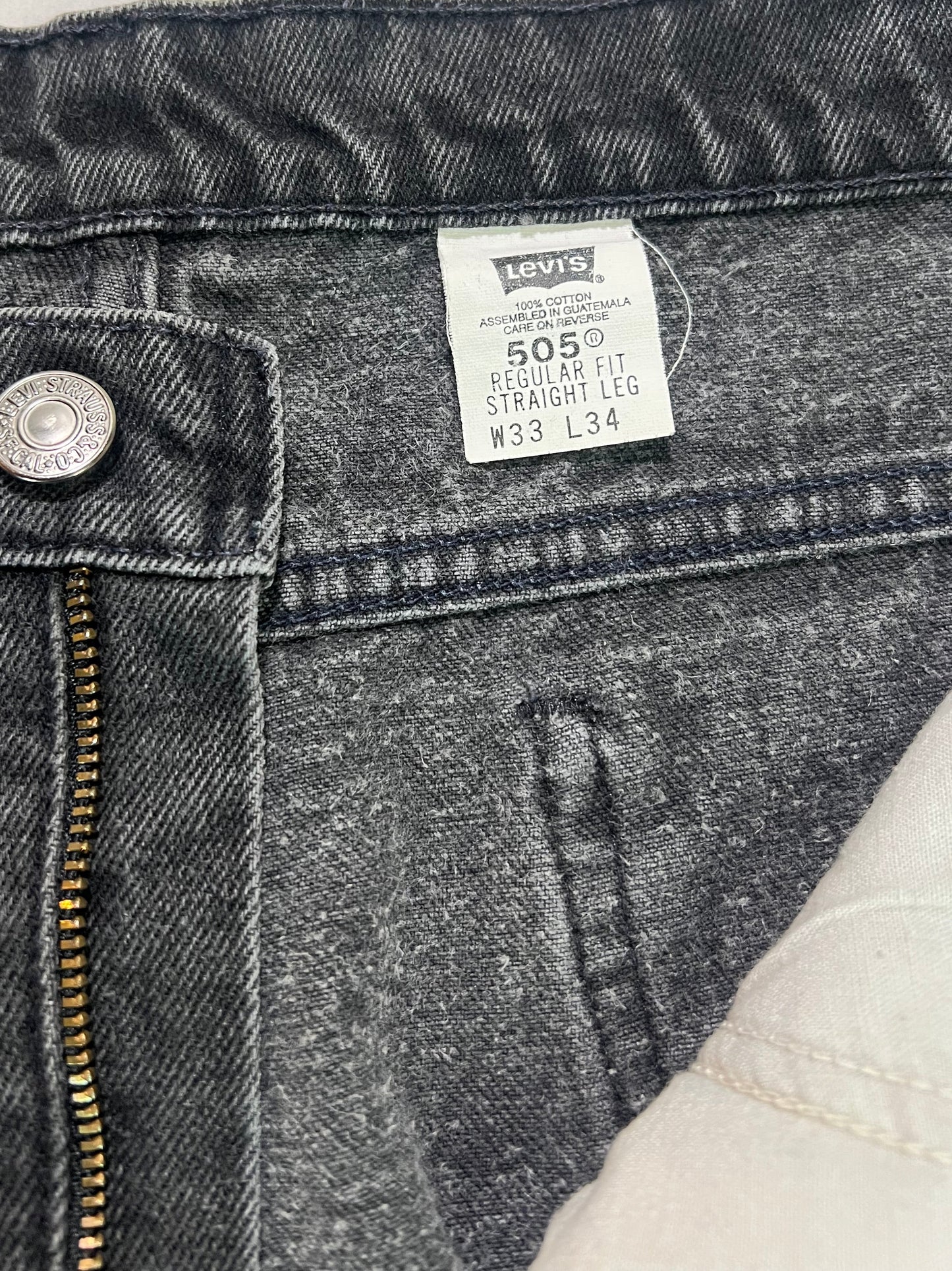 Vintage Black Levi’s 505 Jeans