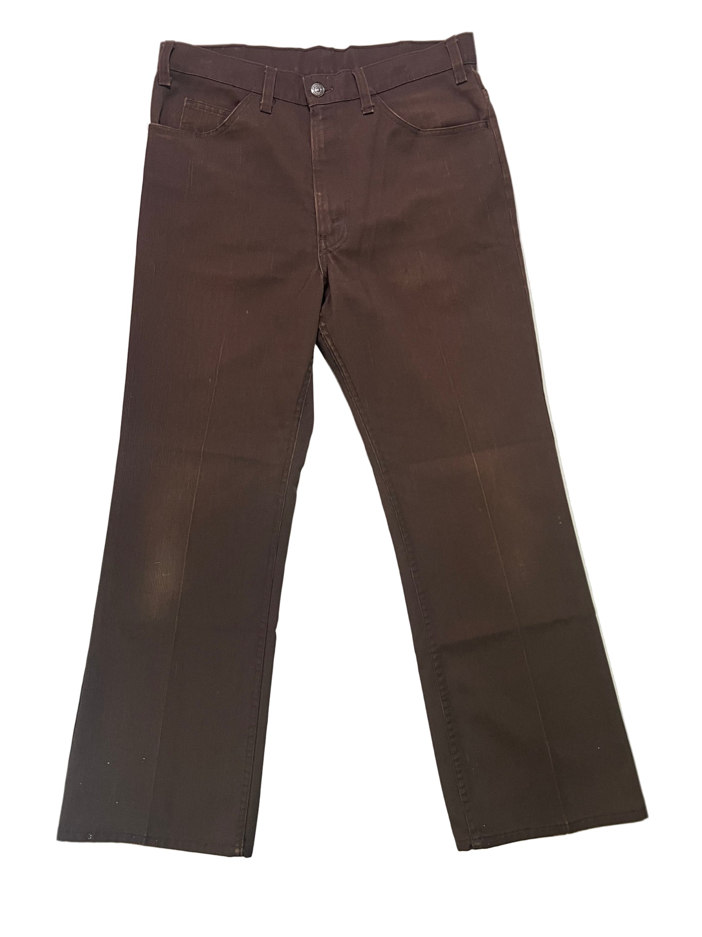 60s/70s Brown Corduroy Big E Levi’s Pants