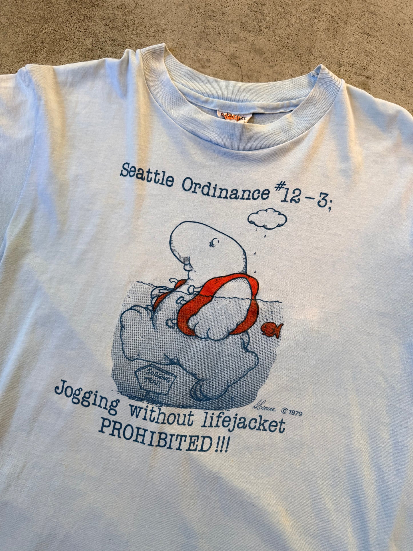 1979 Seattle Ordinance #12-3 T-shirt