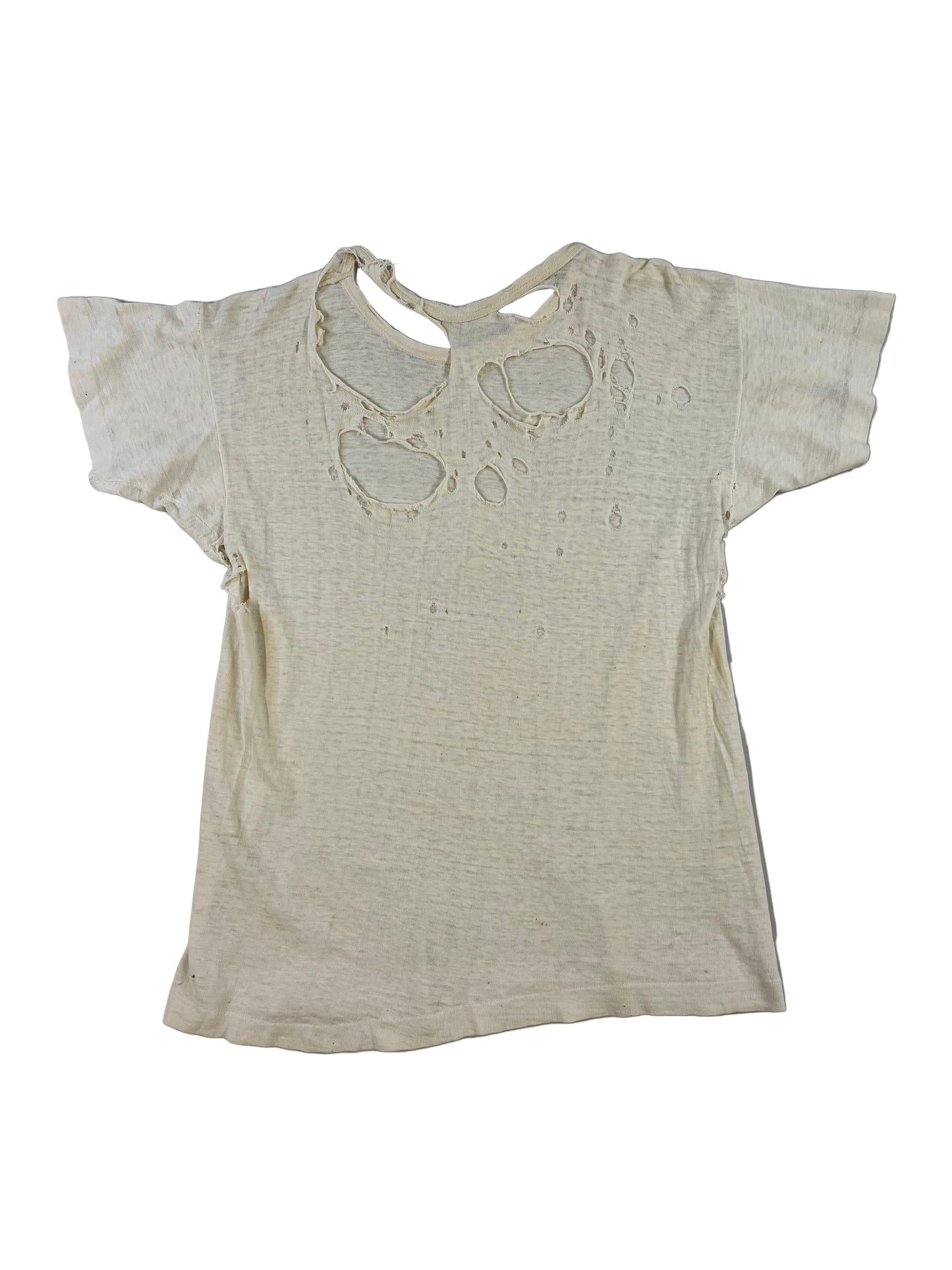 30s/40s Distressed Blank T-shirt