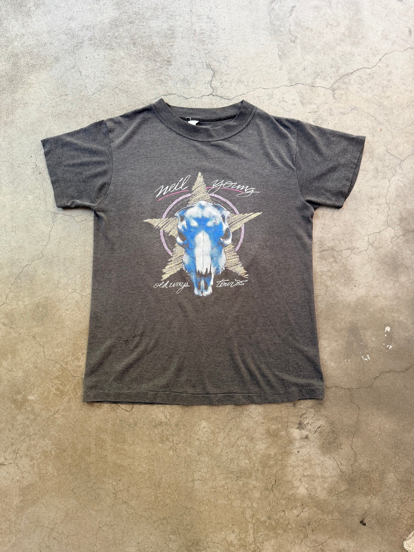1985 Neil Young “Old Ways” Tour T-shirt