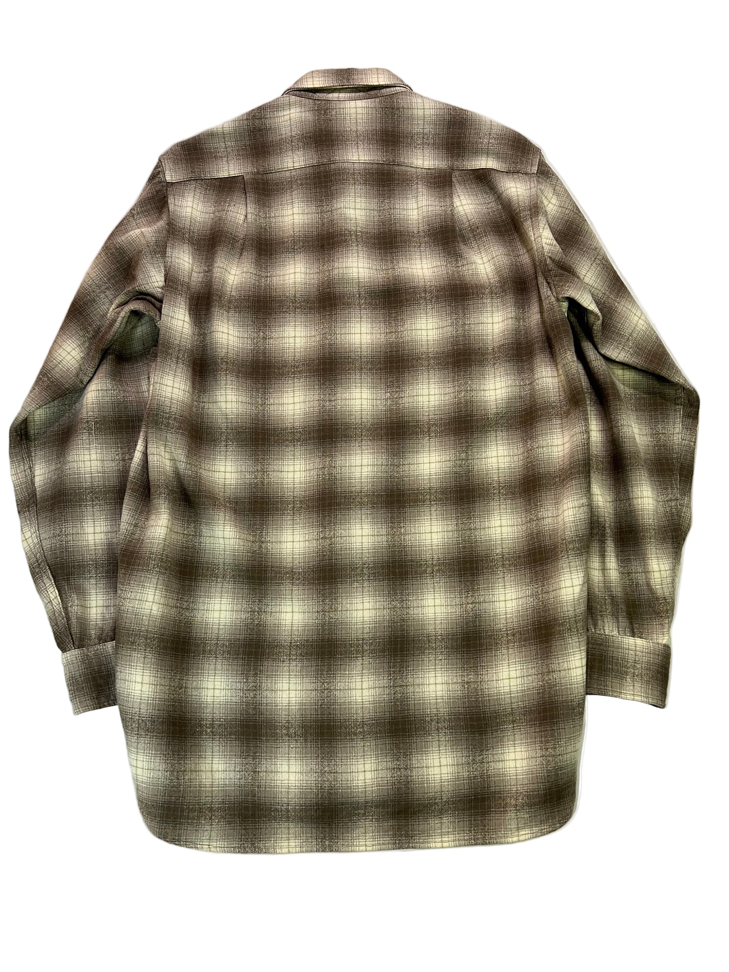 Vintage Brown/Tan Pendleton Flannel