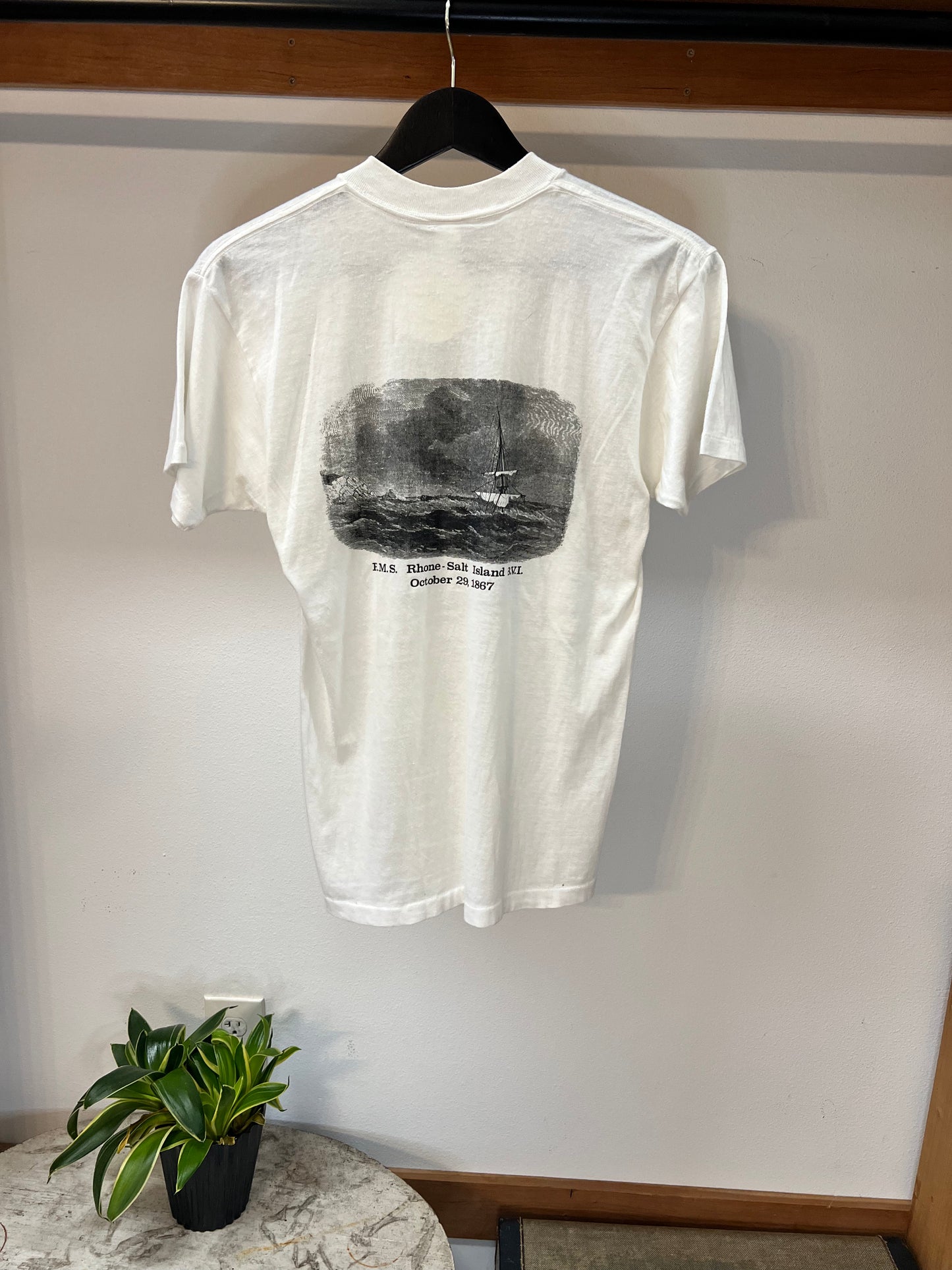 80s New England Shipwreck T-shirt