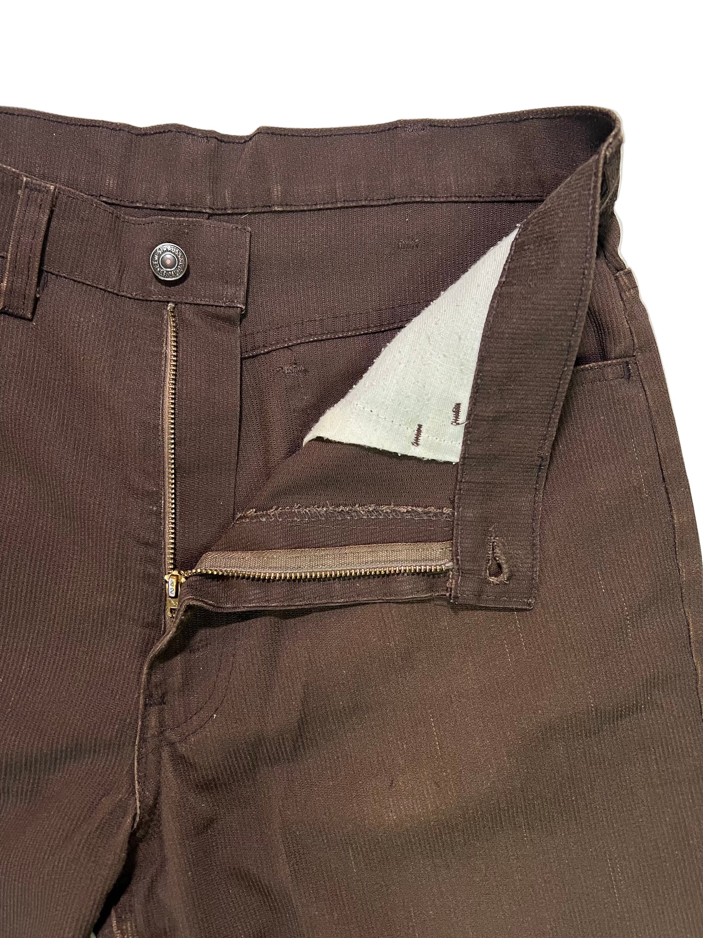 60s/70s Brown Corduroy Big E Levi’s Pants