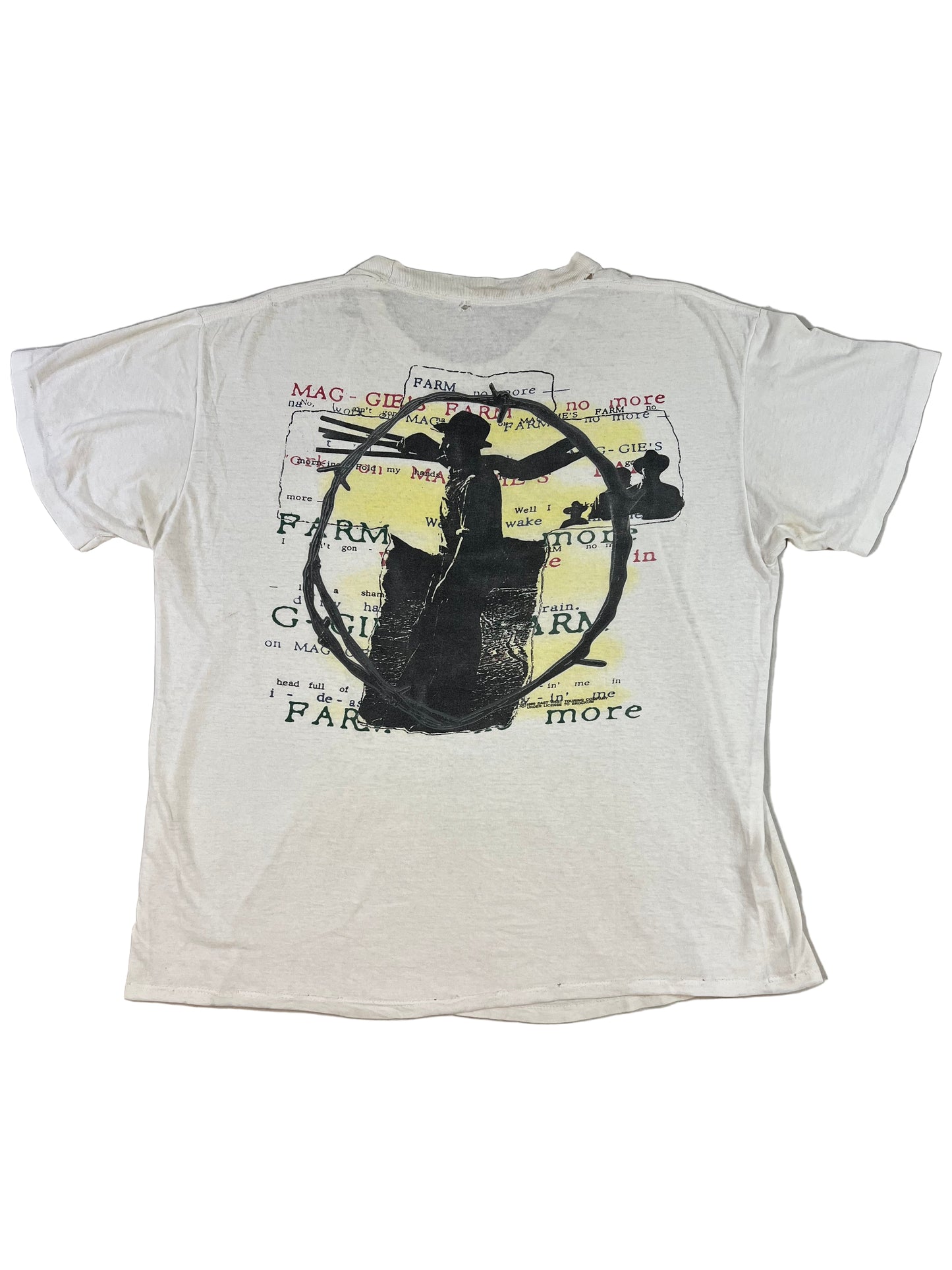 1989 Bob Dylan “Maggie’s Farm” T-shirt