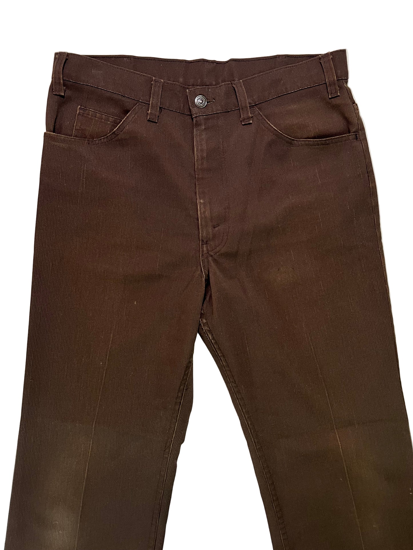 60s/70s Brown Corduroy Big E Levi’s Pants