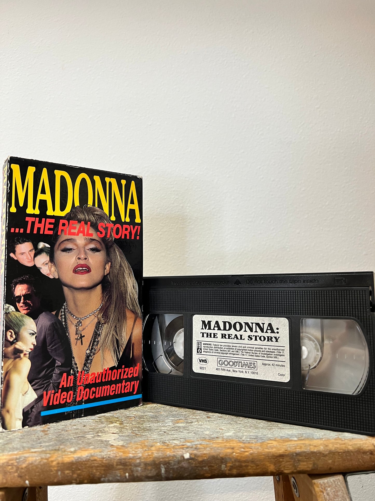 Vintage Madonna “…The Real Story” VHS