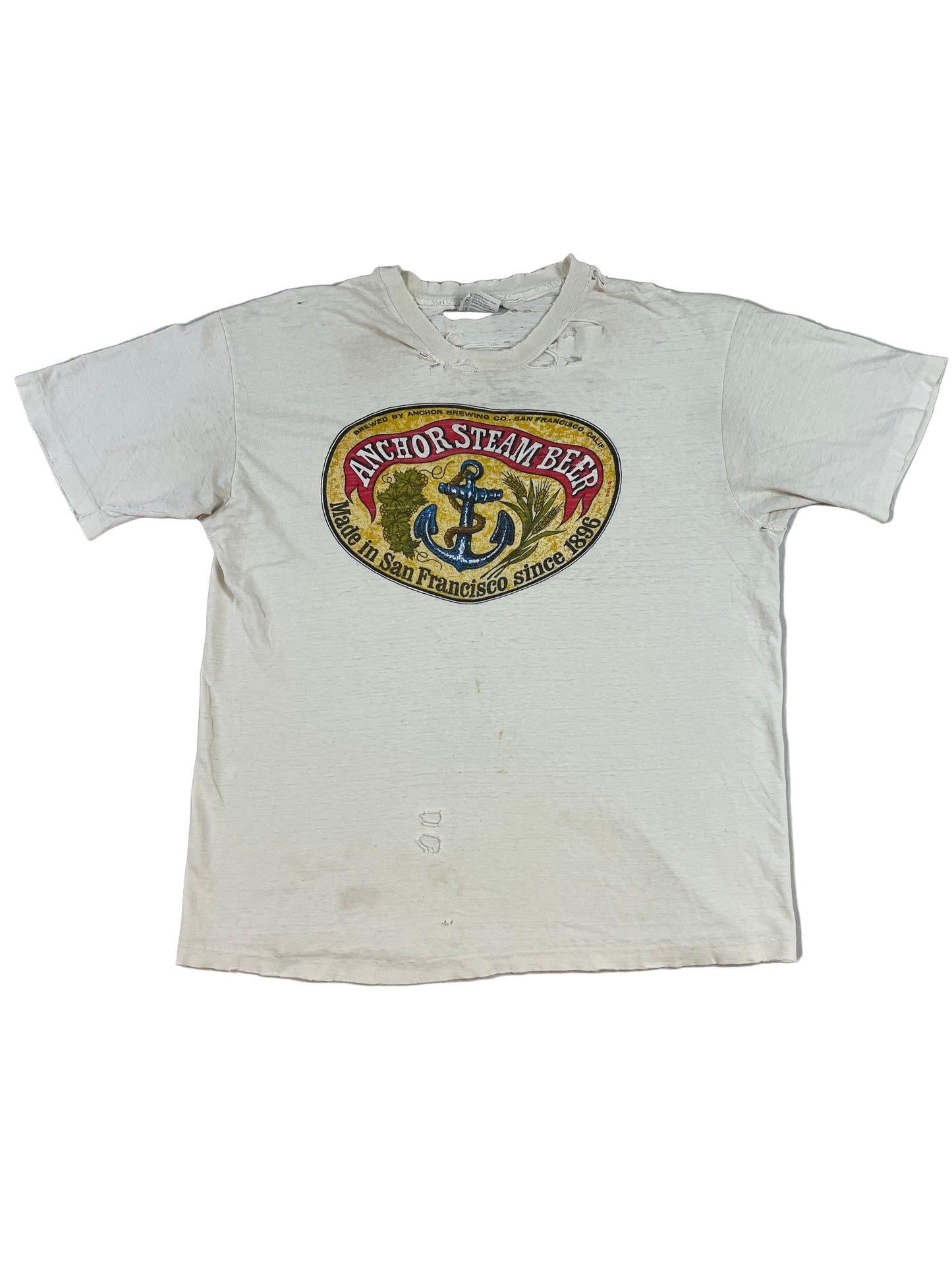80s Anchor Steam Beer Vintage T-Shirt
