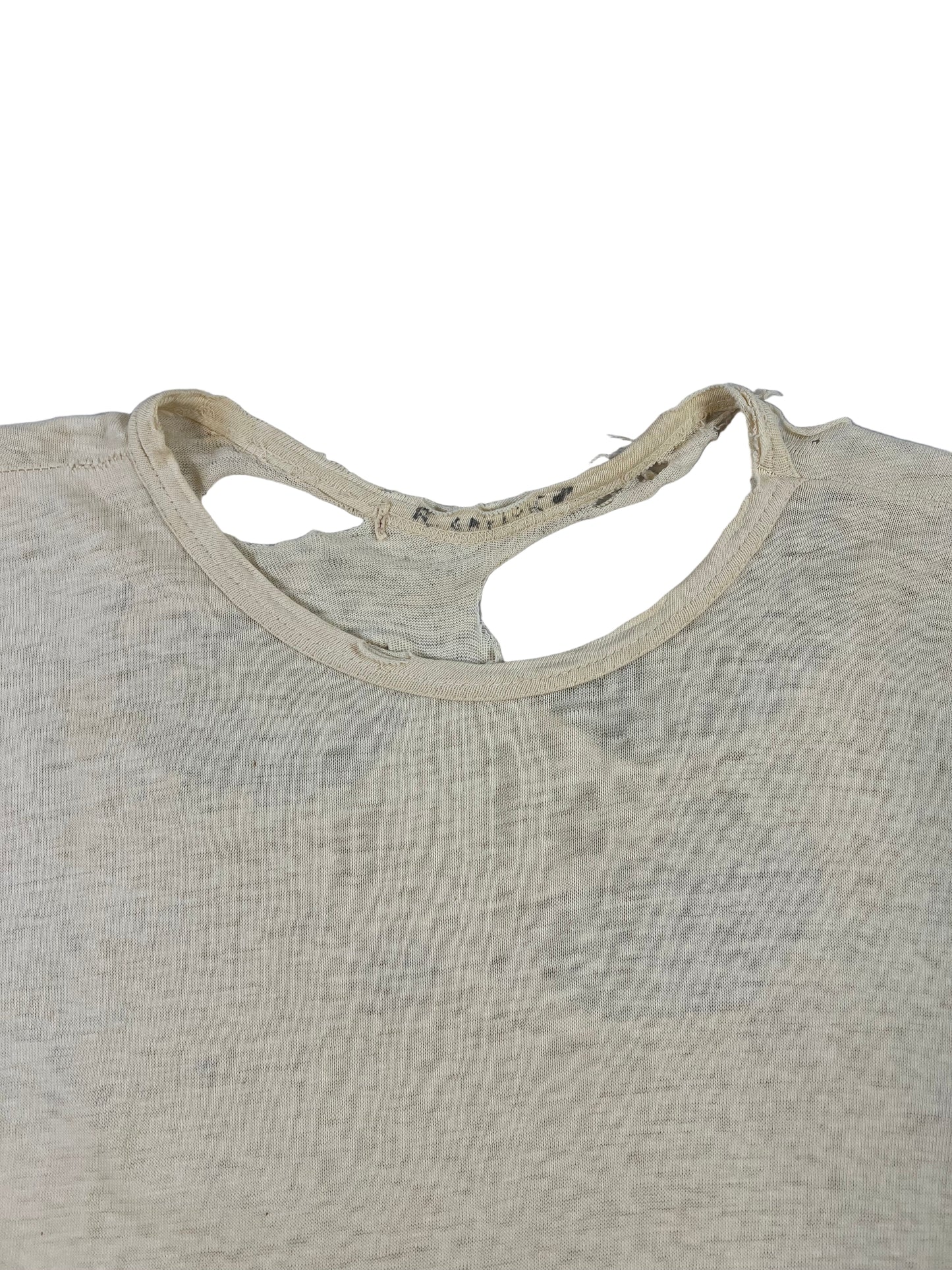 30s/40s Distressed Blank T-shirt