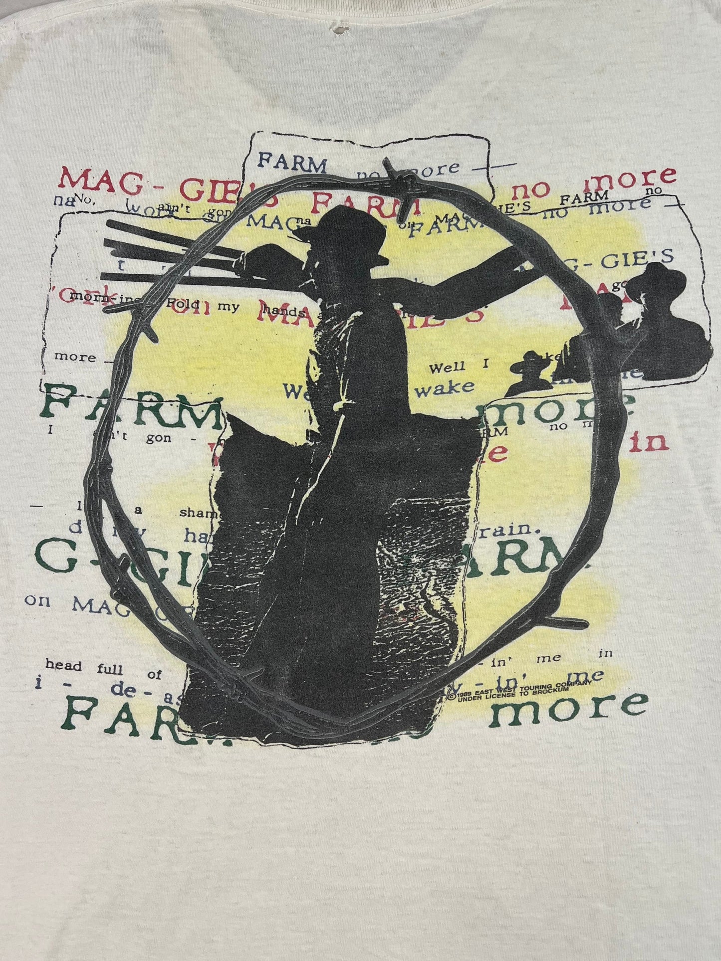 1989 Bob Dylan “Maggie’s Farm” T-shirt