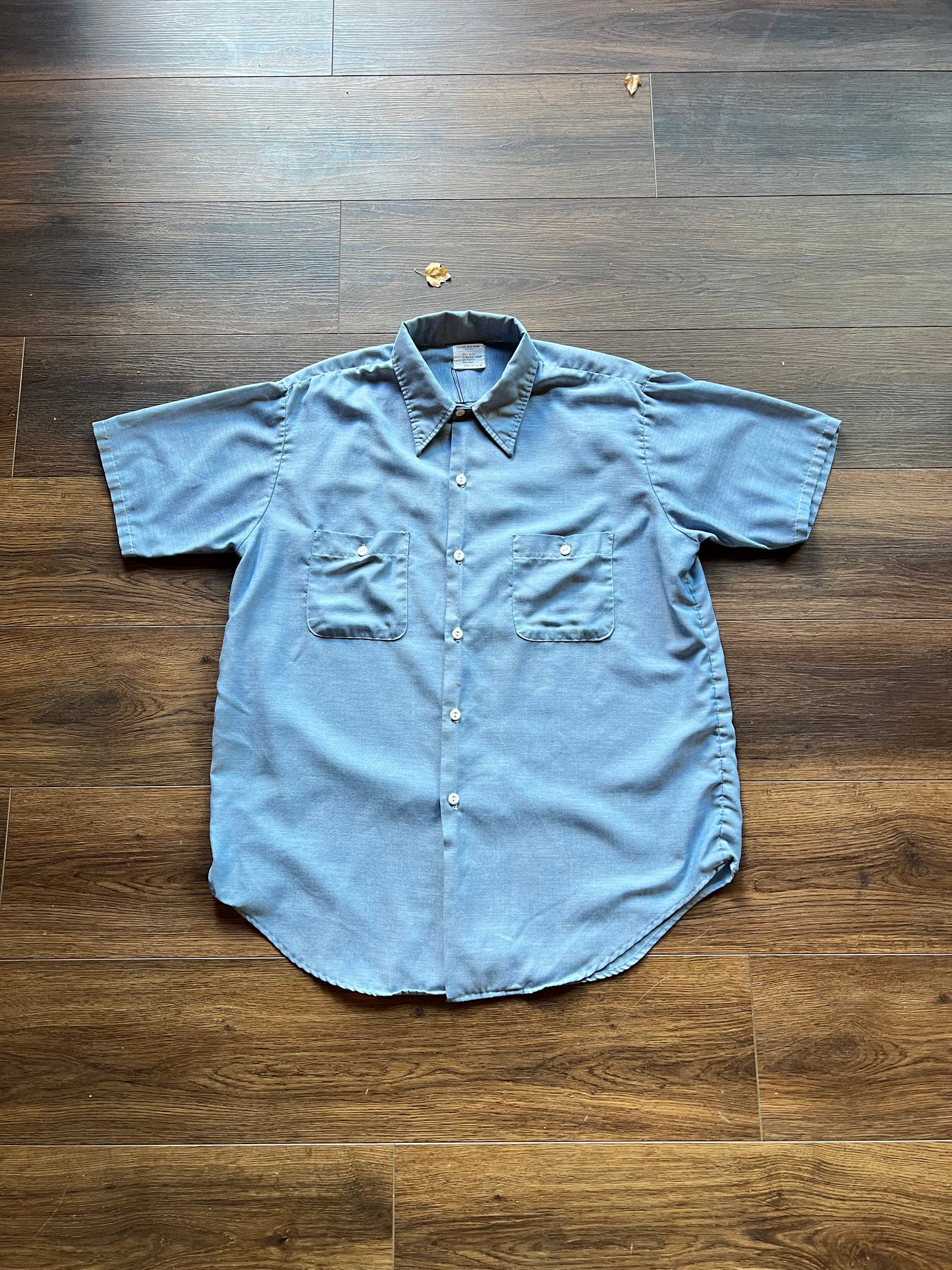 80s “Big Mac” Chambray Work Shirt