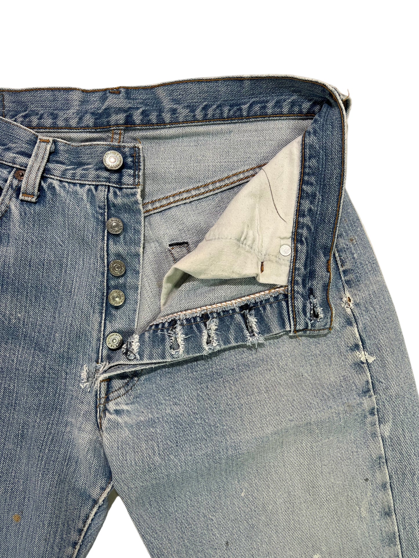 1980s Selvedge Button Fly Levi’s 501’s 30”x32”