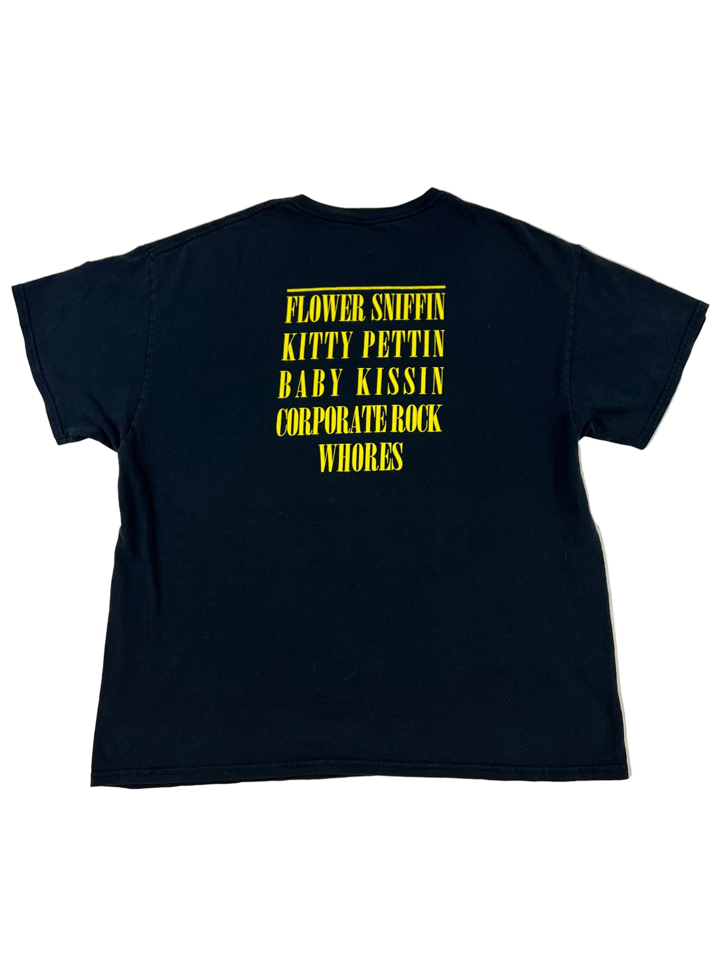 Y2K Nirvana Smiley Face T-shirt