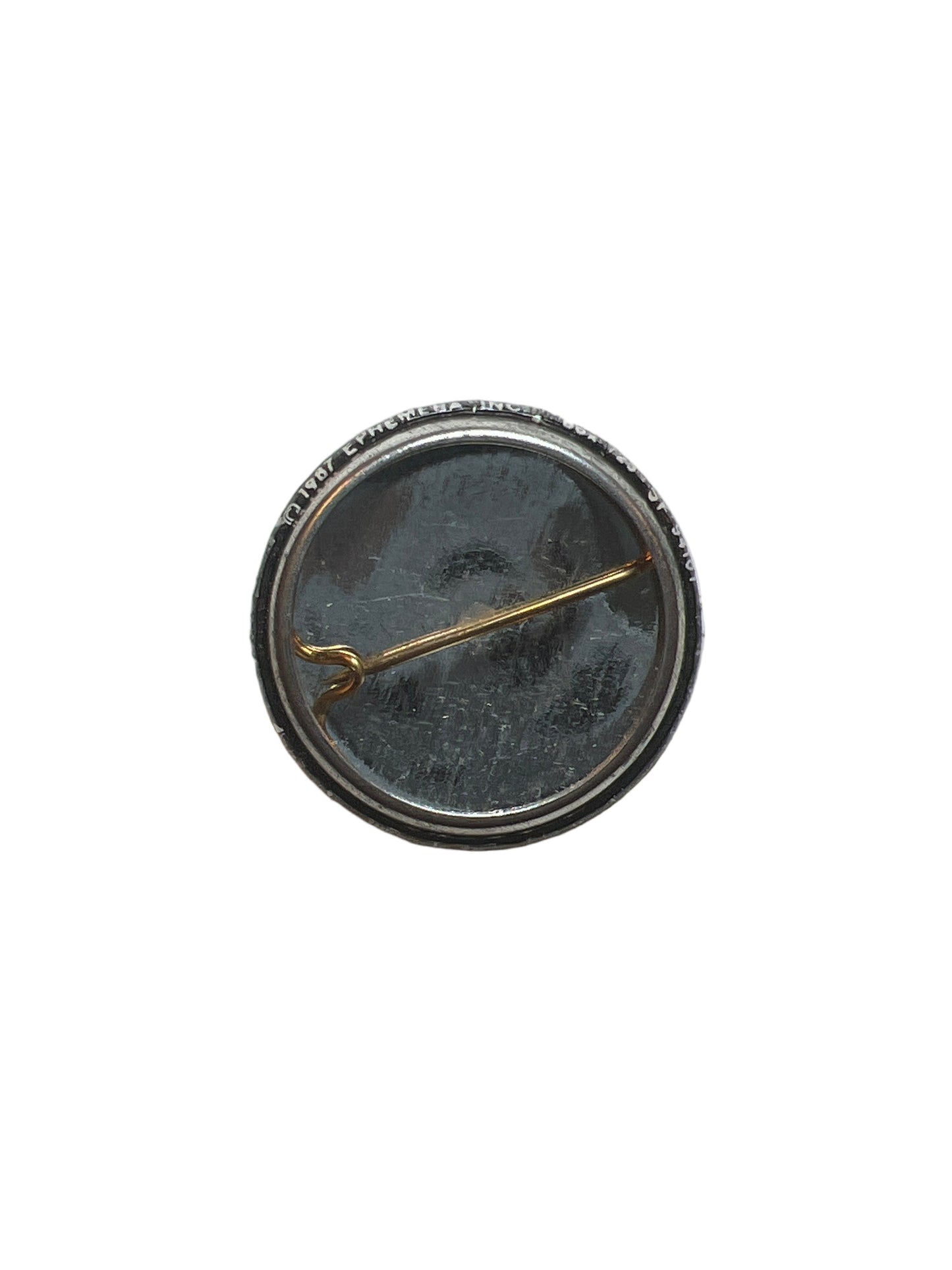 1987 “Wearing This Button Is Part Of My Parole Agreement” Novelty Pin