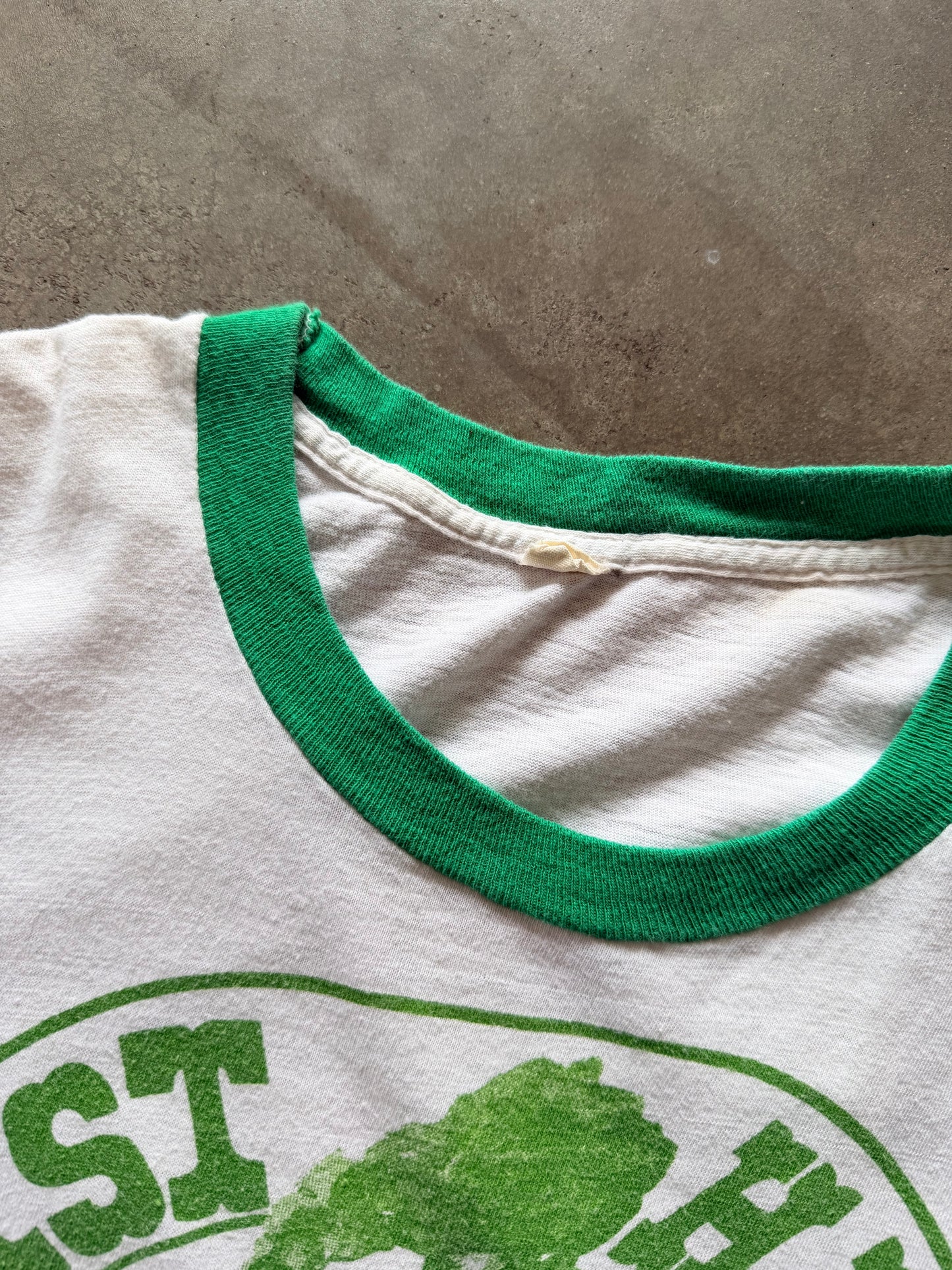 70s “East Hill Depot” Ithaca, NY Ringer T-shirt