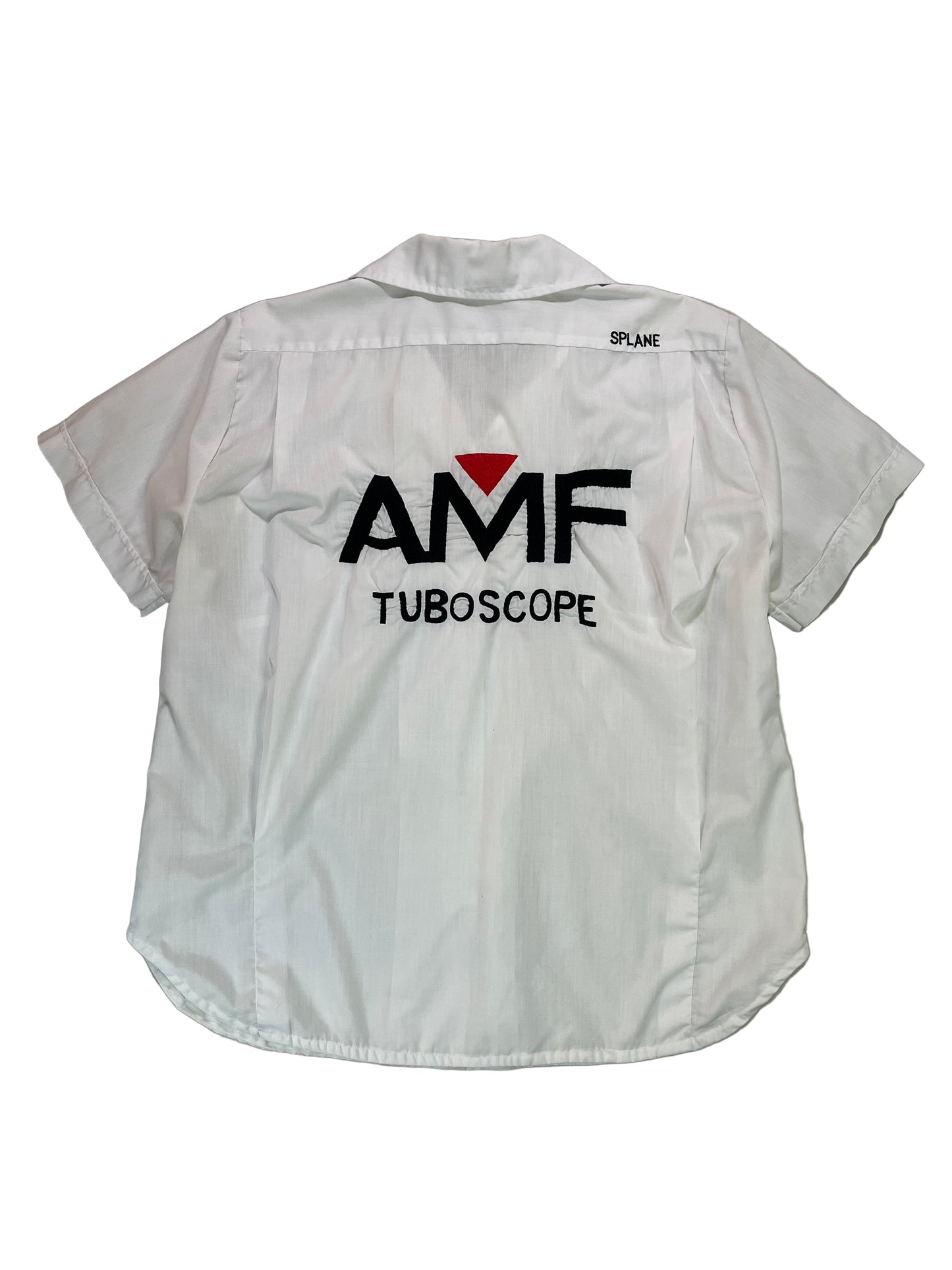 1970’s Chain Stitch “AMF Tuboscope” Short Sleeve Bowling Shirt