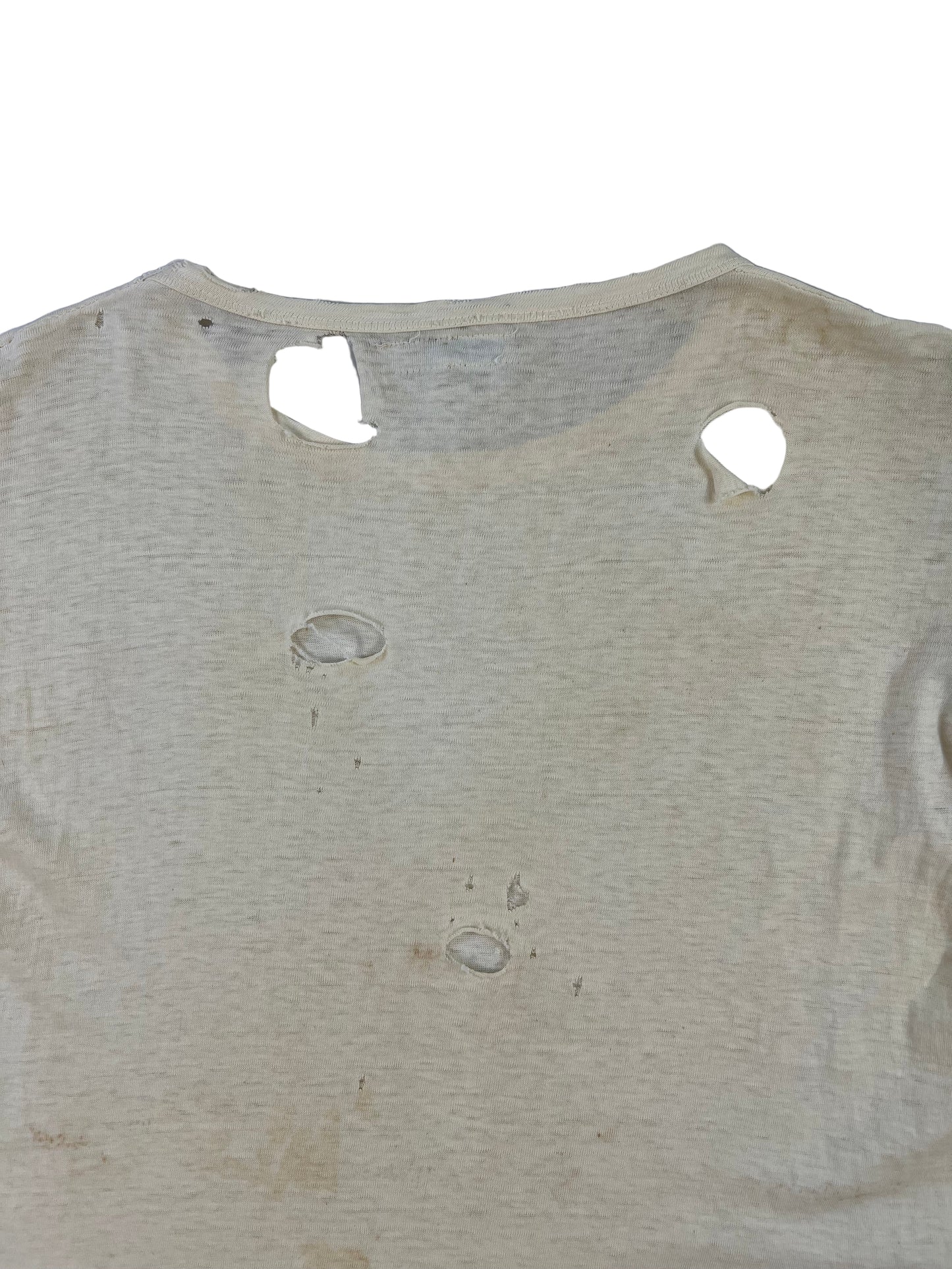 30s/40s J.C. Penney Co. Distressed Blank T-Shirt