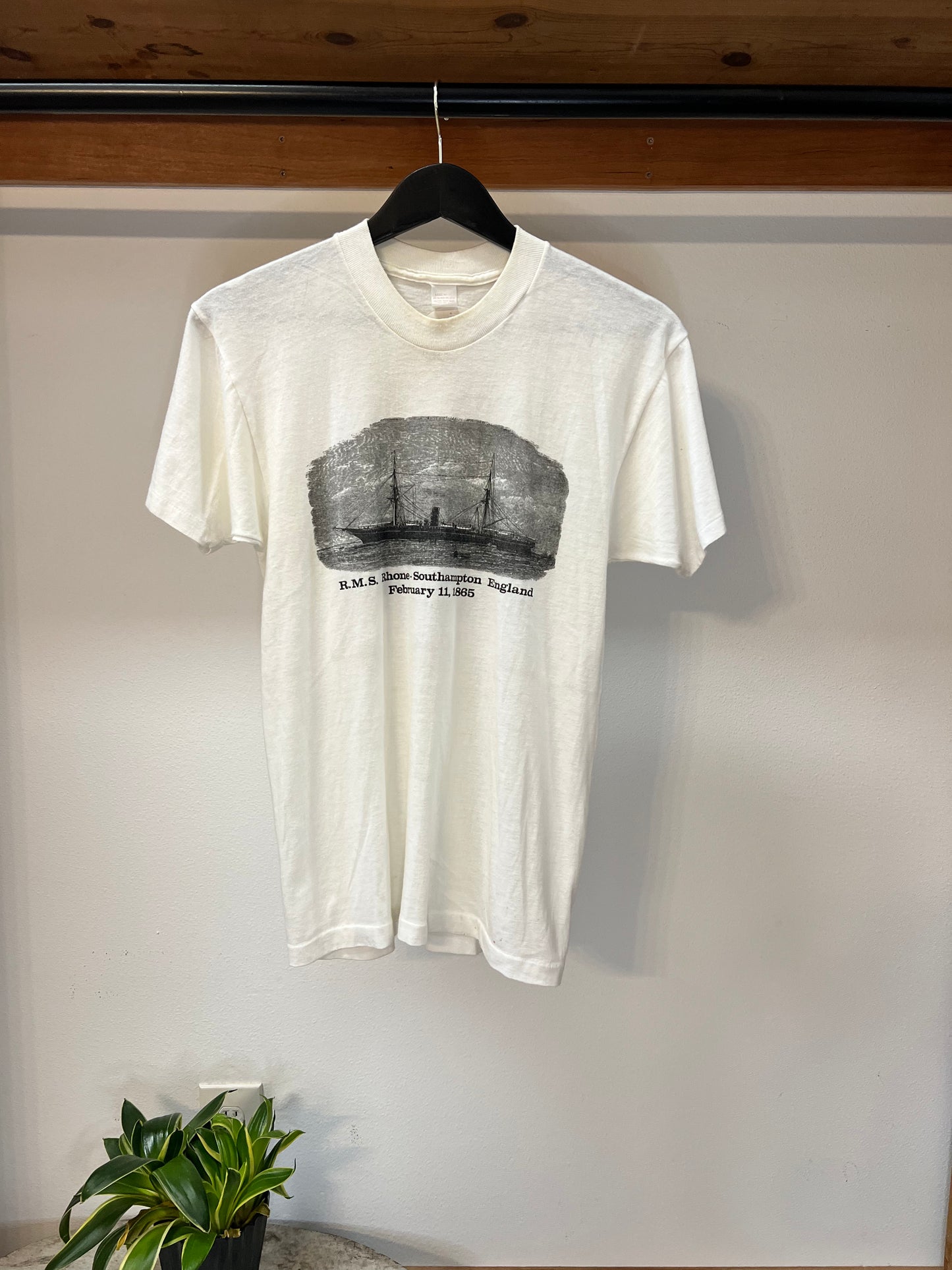 80s New England Shipwreck T-shirt