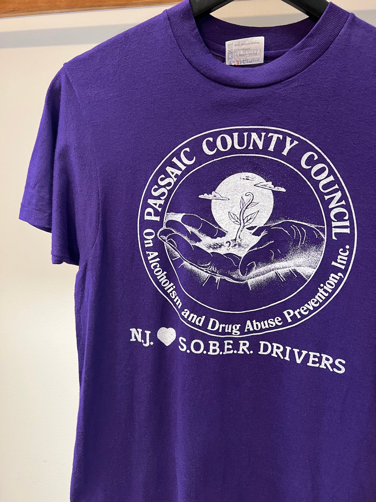 Vintage New Jersey Sober Drivers T-shirt