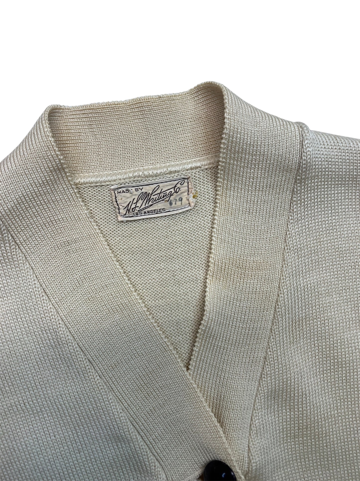 50s H.L. Whiting Co. Cardigan
