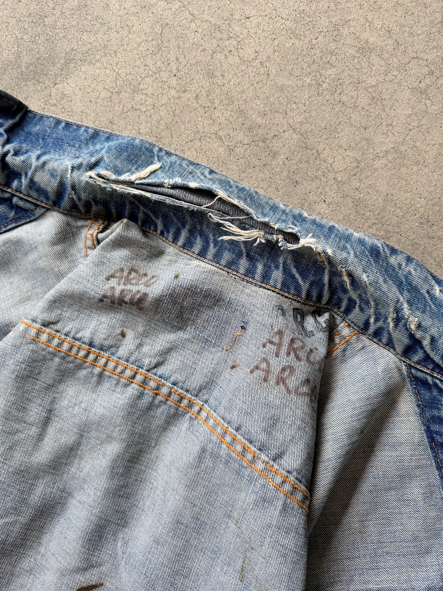 Vintage Big E Levi’s Type 3 Denim Trucker Jacket