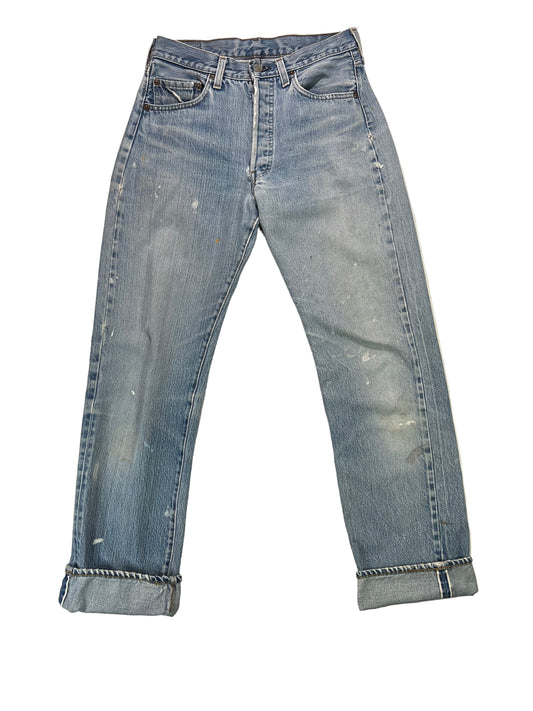 1980s Selvedge Button Fly Levi’s 501’s 30”x32”