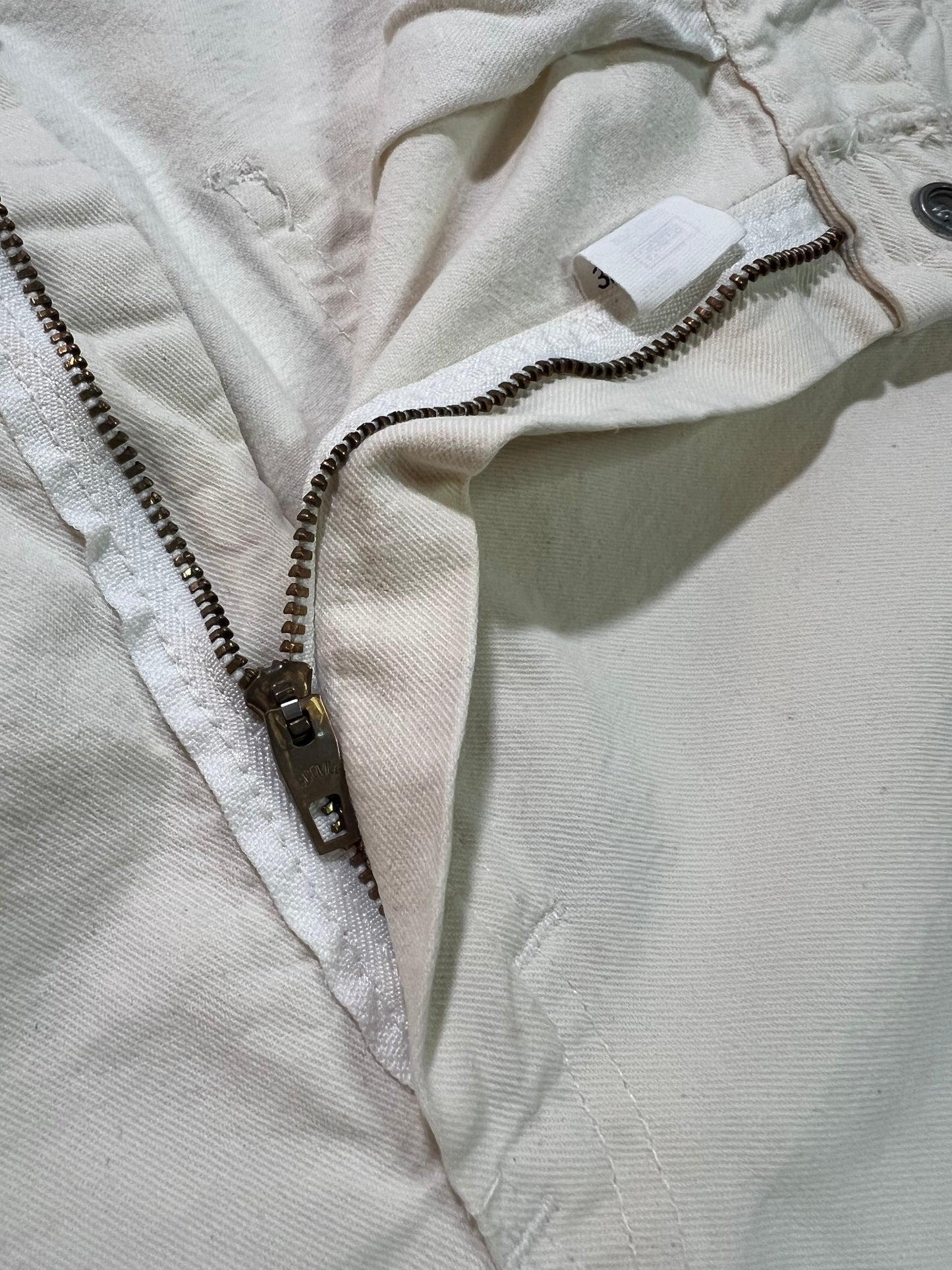 1960’s Sears White Carpenter Pants 31”x30”