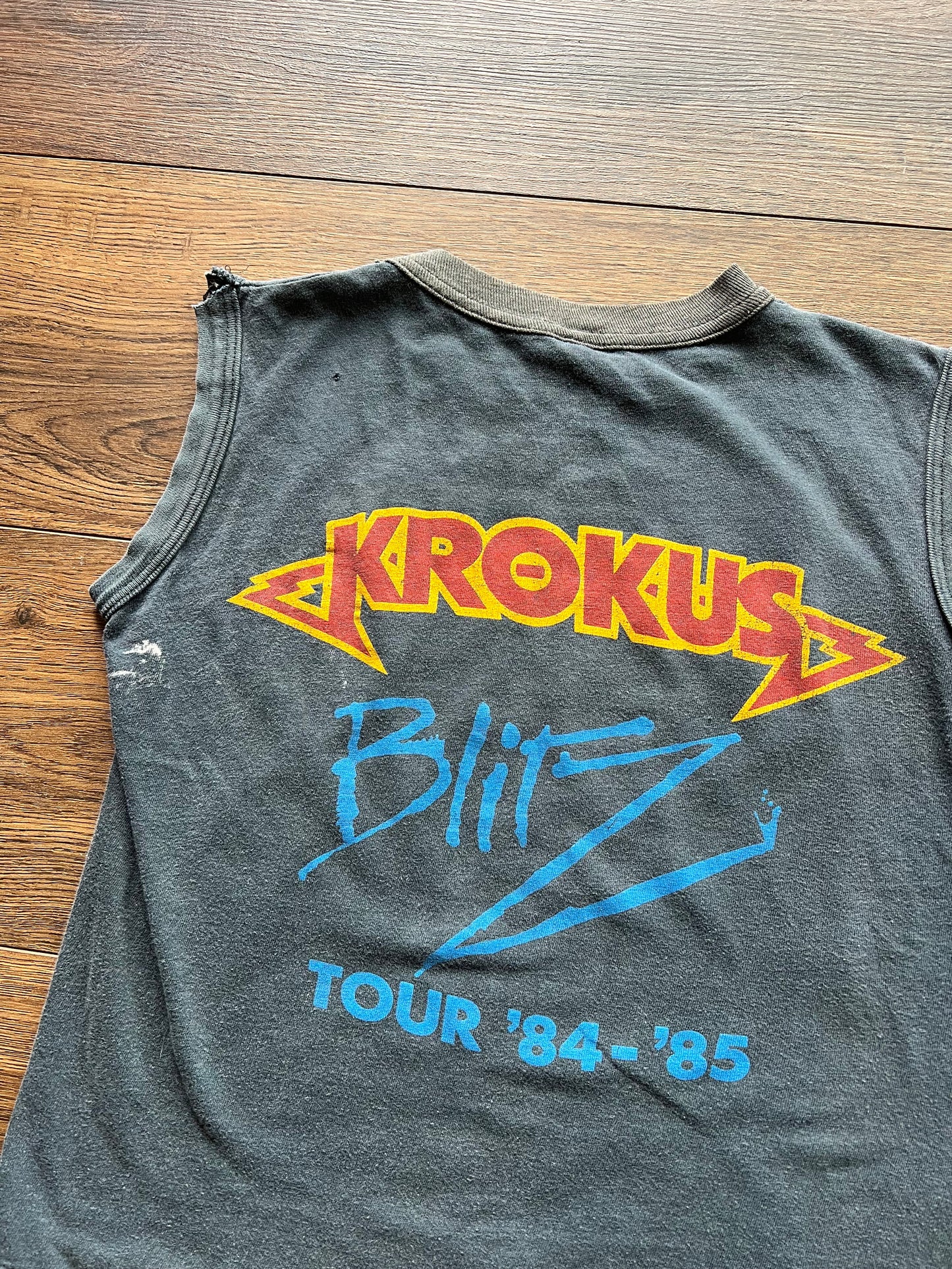 1984/85 Krokus “Midnight Madness” T-shirt