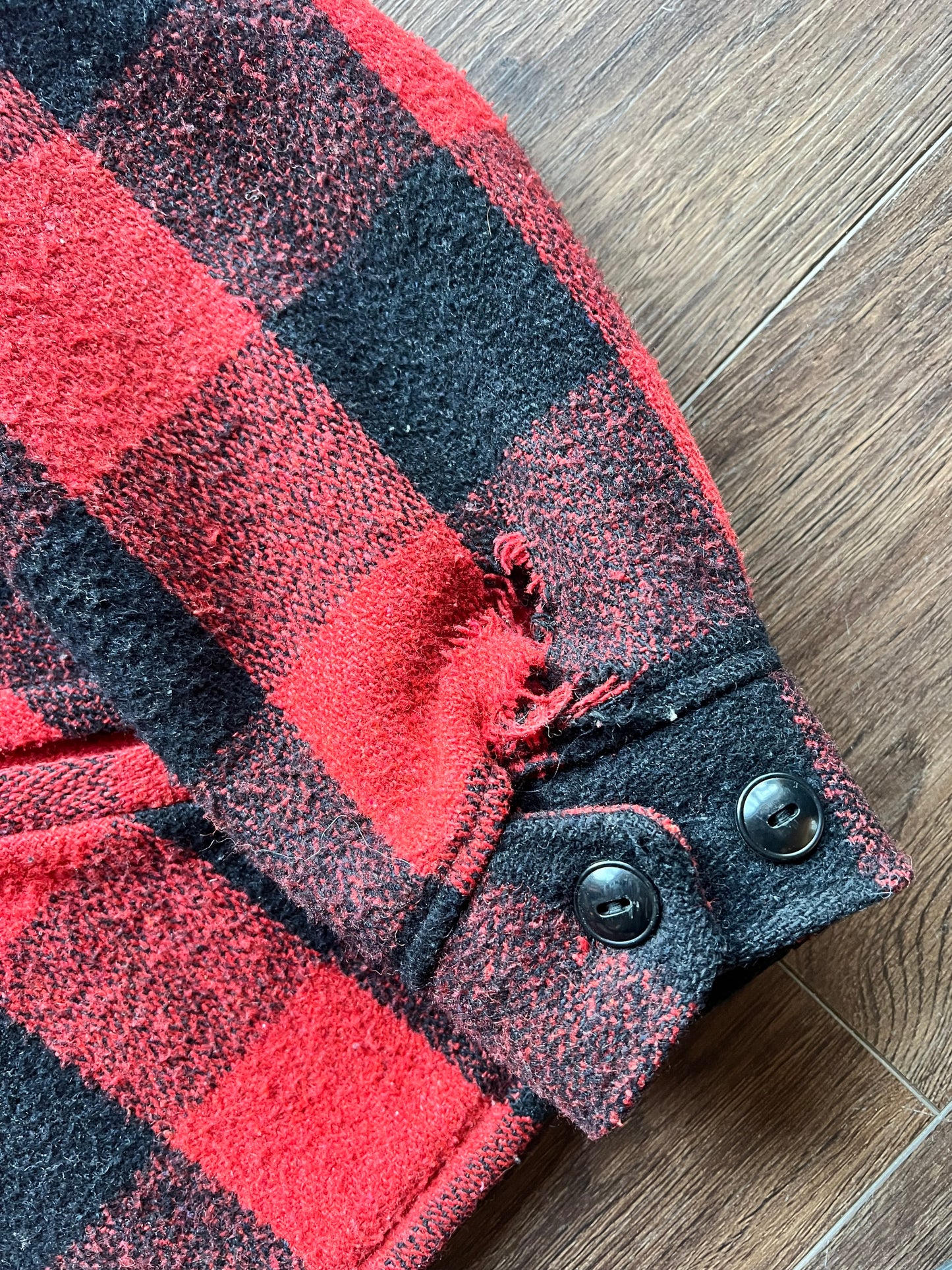 Vintage Sears Talon Zipper Flannel