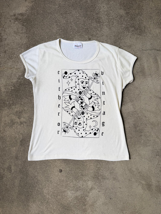 Either/Or Vintage “Jester” Baby Tee 18”x23”