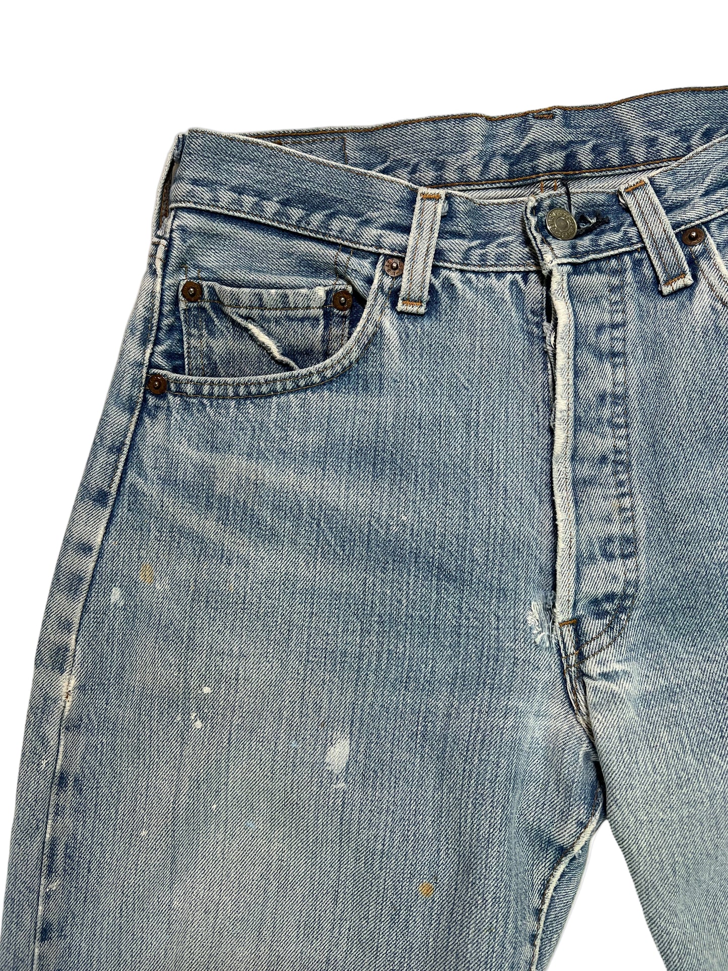 1980s Selvedge Button Fly Levi’s 501’s 30”x32”